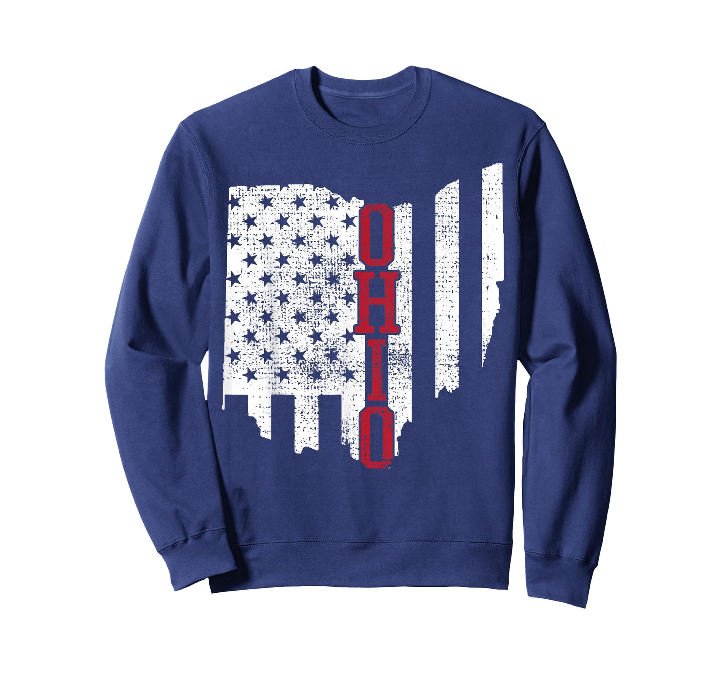 4th of July Ohio USA US Flag States Vintage T-Shirt