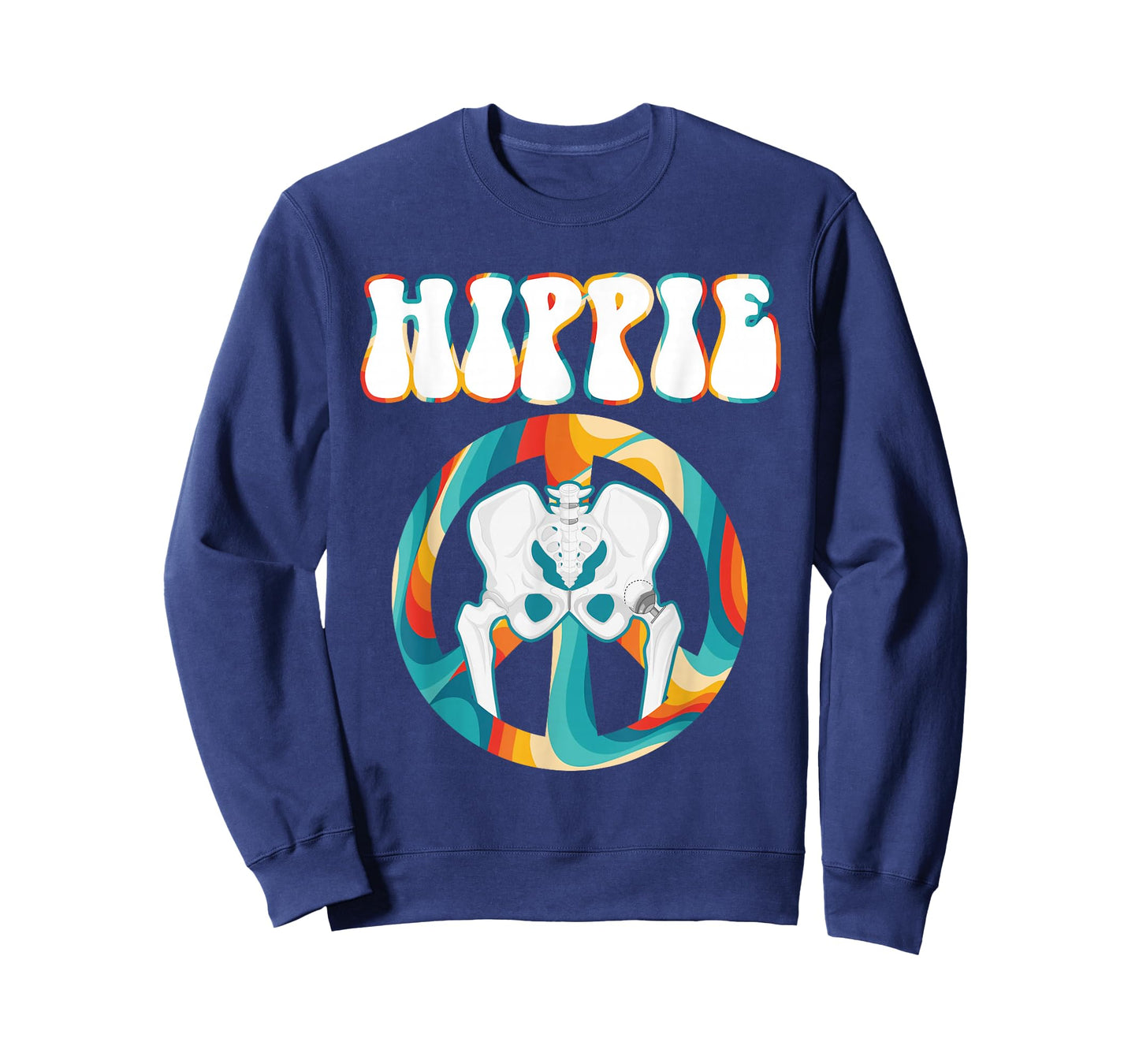 Cool Hip Replacement For Men Women After Hip Surgery Hippie T-Shirt
