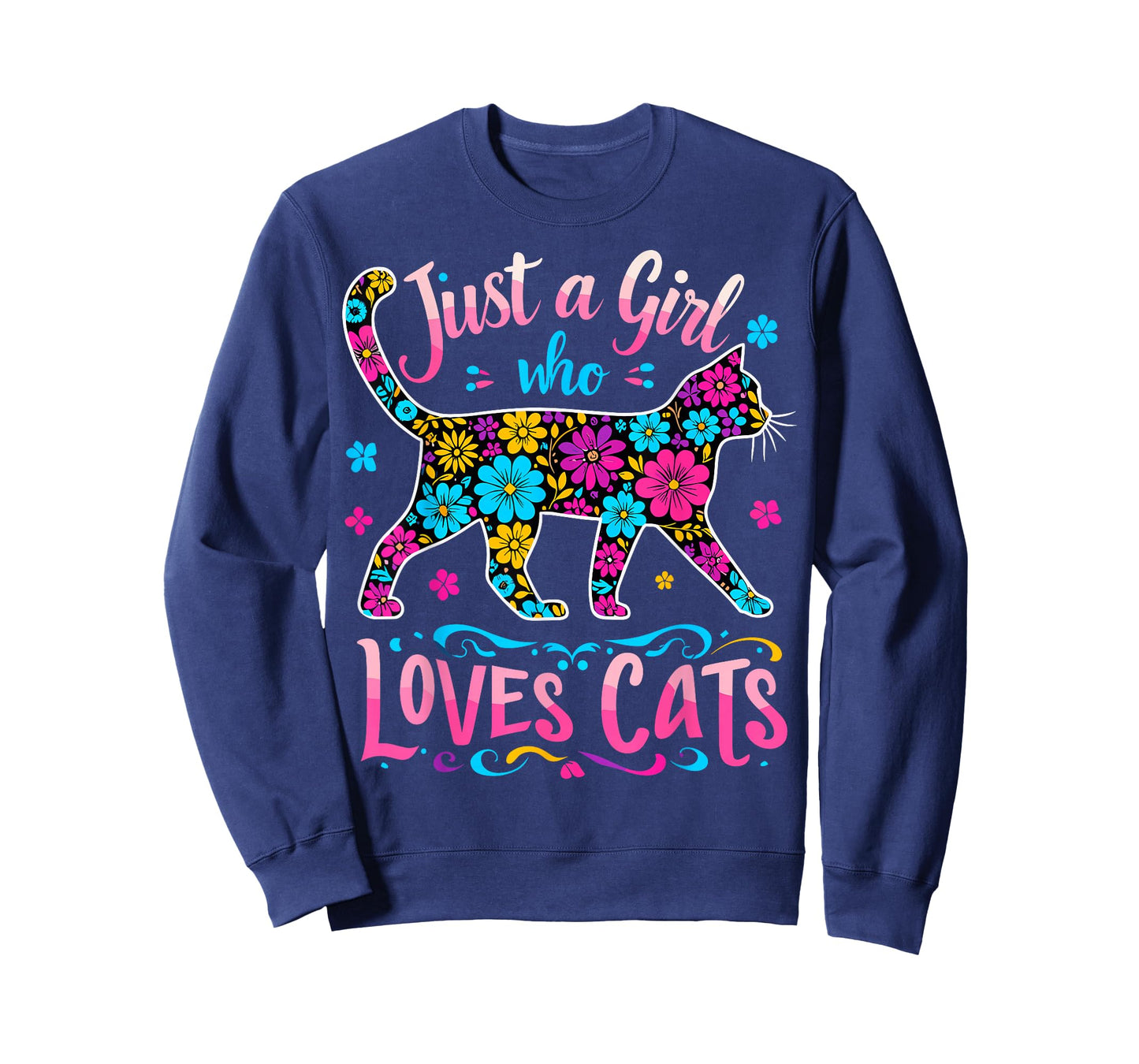 Cat Cute Just A Girl Who Loves Cats T-Shirt