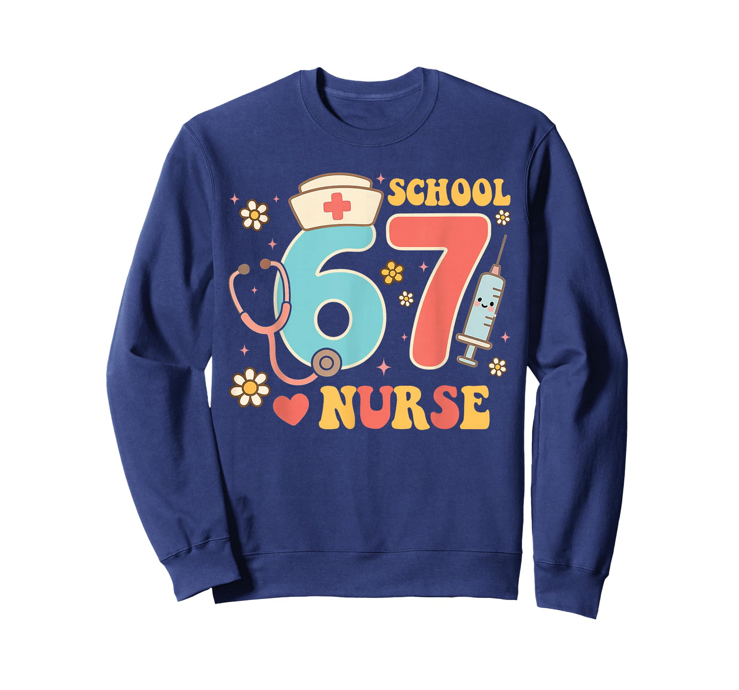 67 Nurse 67 Meme Women Nursing School Six Seven T-Shirt