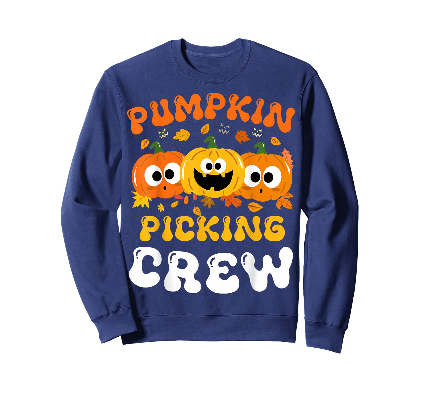 Pumpkin Picking Crew 2025 Funny Cousin Crew Halloween Famer T-Shirt