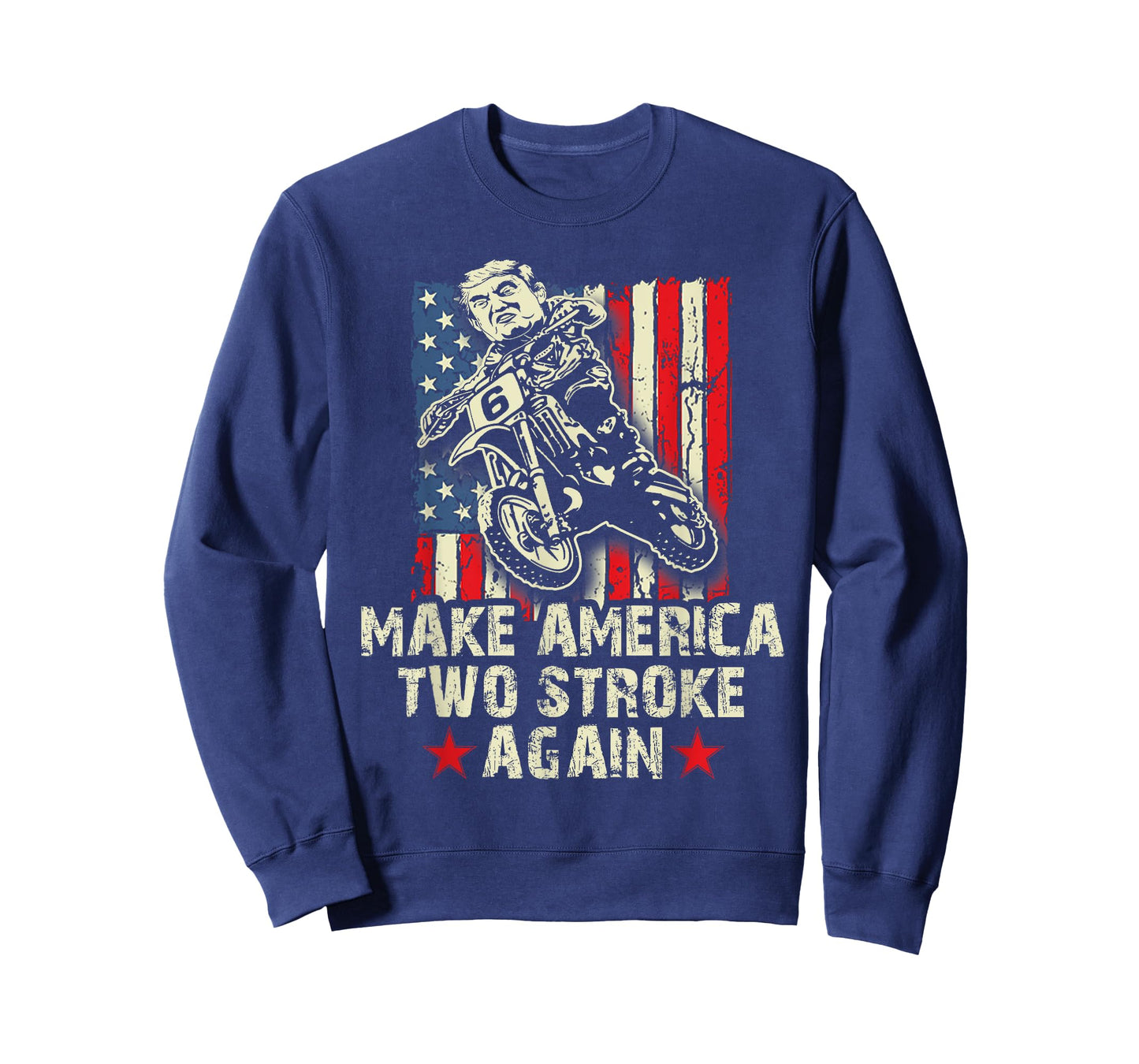 Make America Two Stroke Again shirt. Biker for Trump T-shirt T-Shirt