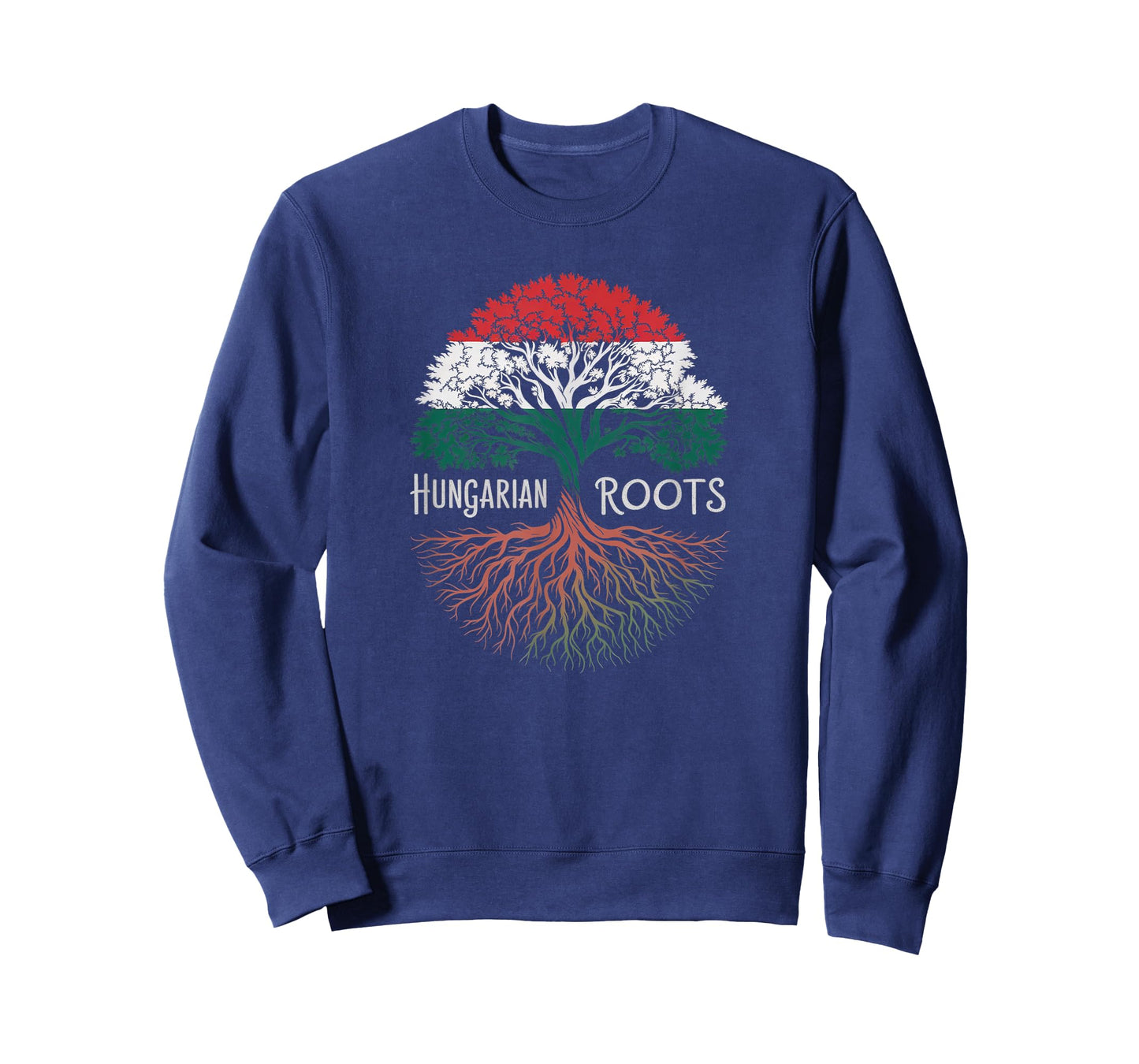 Hungarian Roots - Hungary Flag Colors Family Tree Souvenir T-Shirt