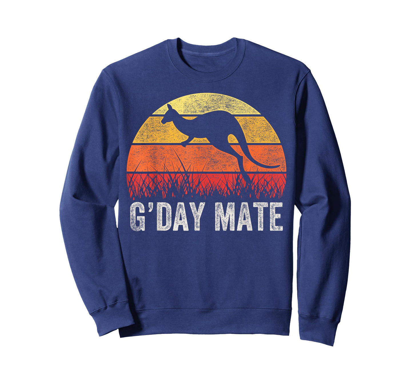 Australia G'Day Mate Shirt Funny Kangaroo Australian Vintage T-Shirt