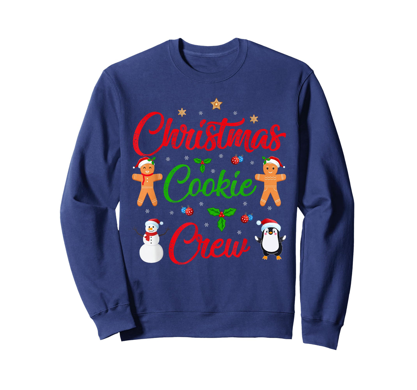 Christmas Cookie Crew Family Baking Team Baker Holiday Xmas T-Shirt