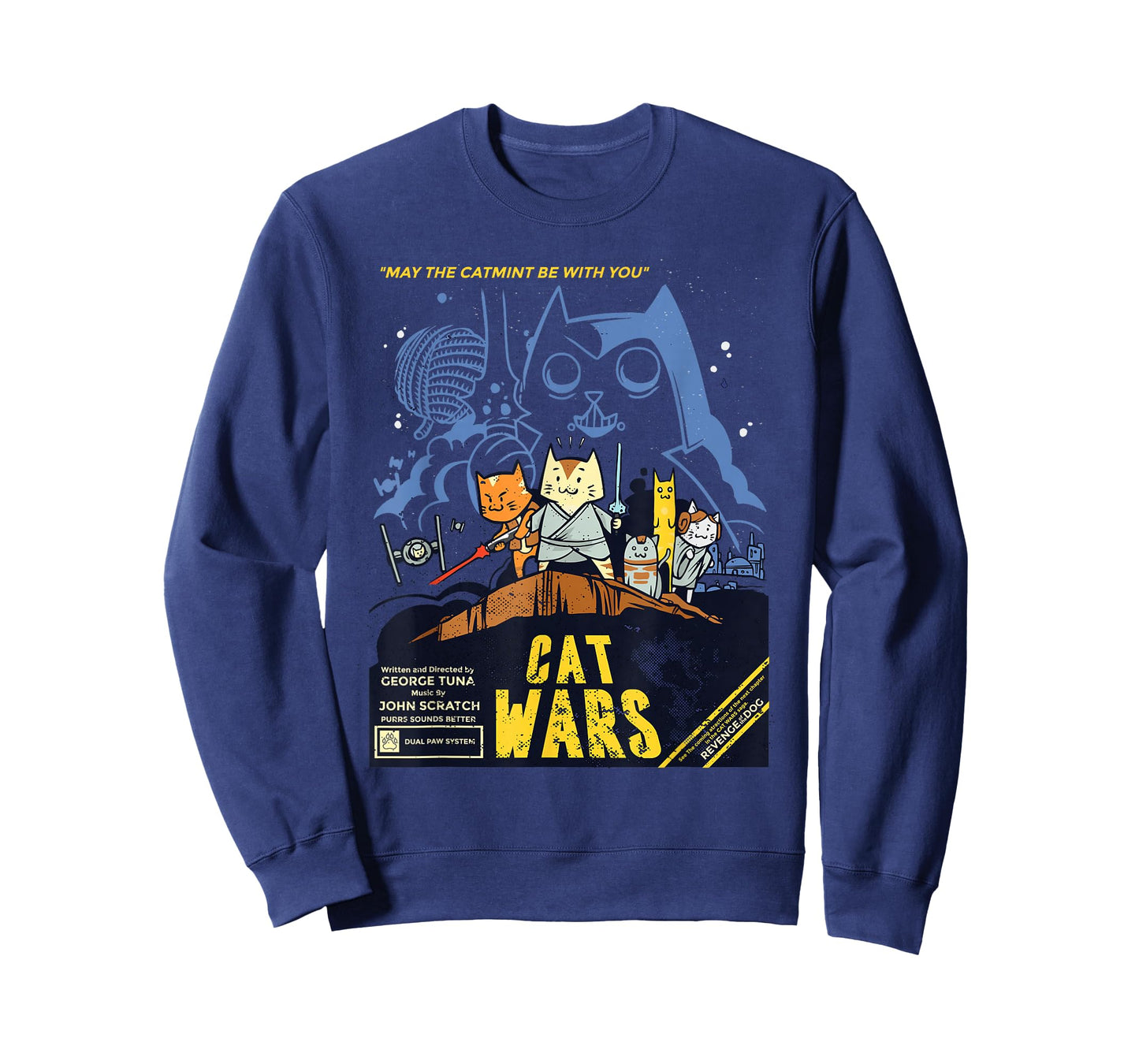 Cat Wars for Cat Lovers Perfect Funny Gift T-Shirt for Men Women Girls Kids