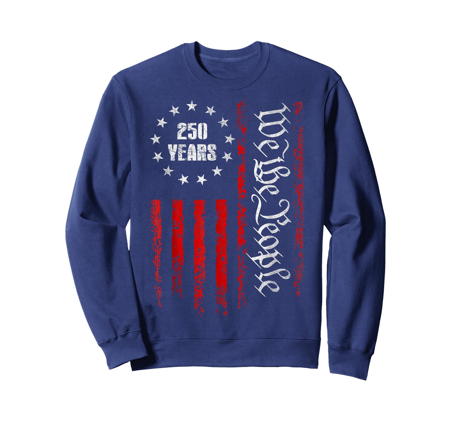 250 Years 1776-2026 250th Birthday USA Patriotic 4th of July T-Shirt