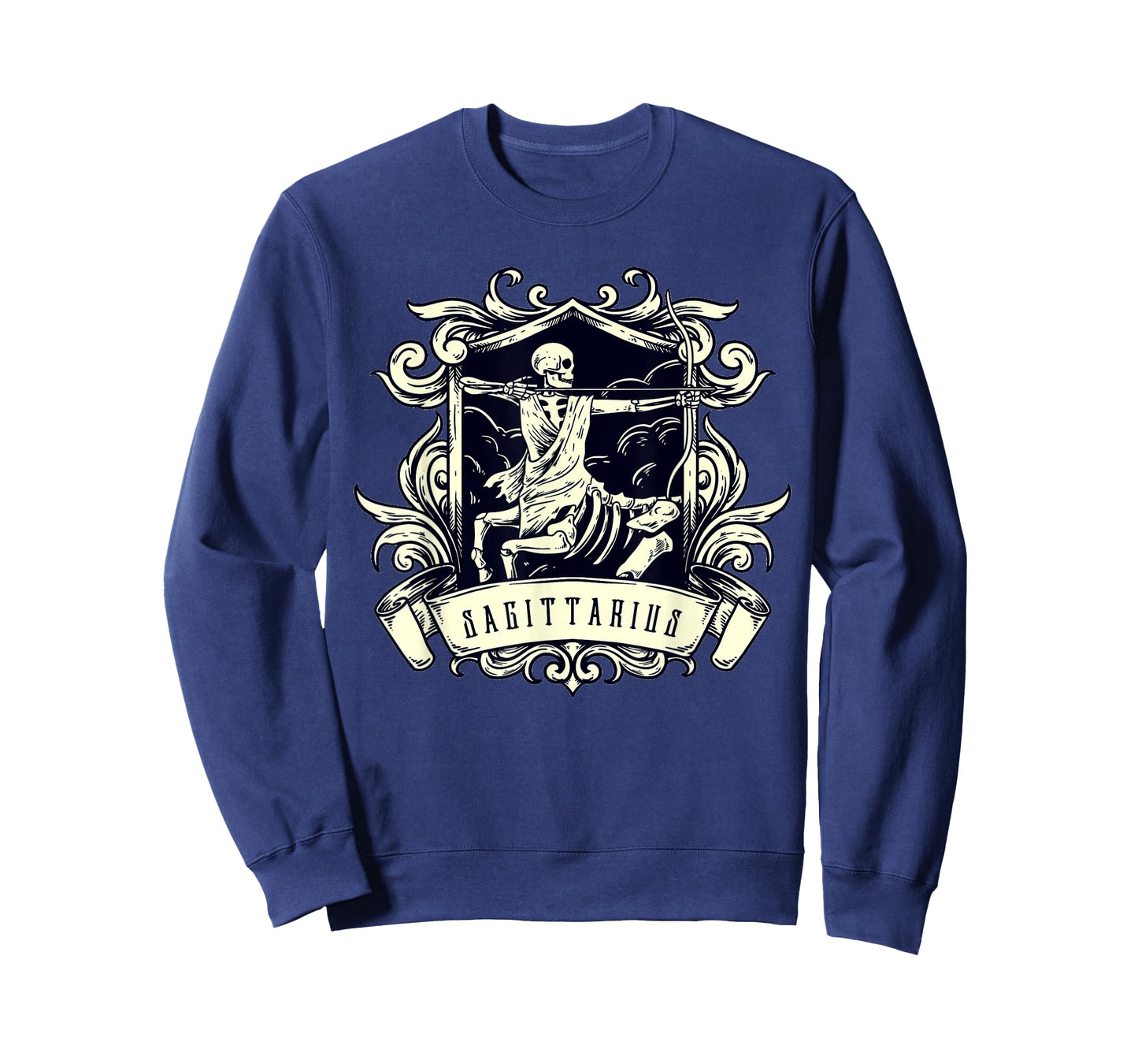 Sagittarius Skull Horoscope Personality Zodiac Birthday T-Shirt
