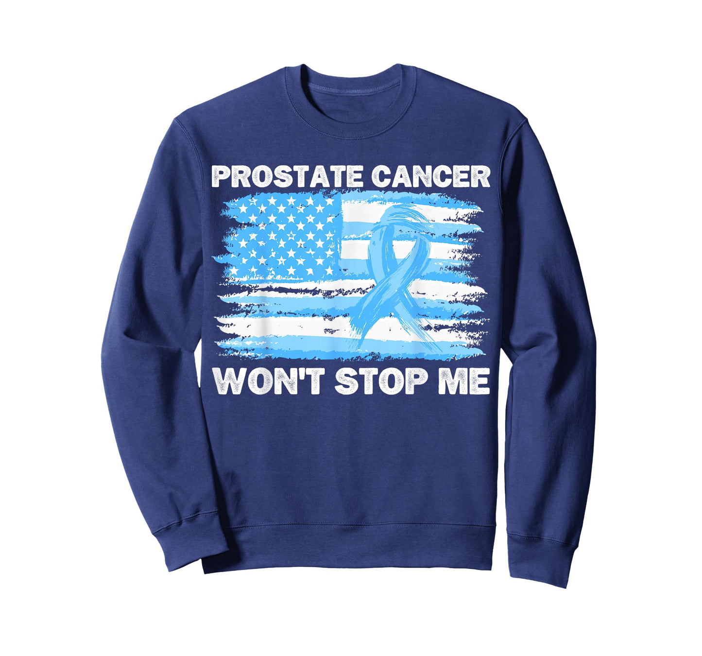 Prostate Cancer Warrior Men Dad Prostate Cancer Awareness T-Shirt