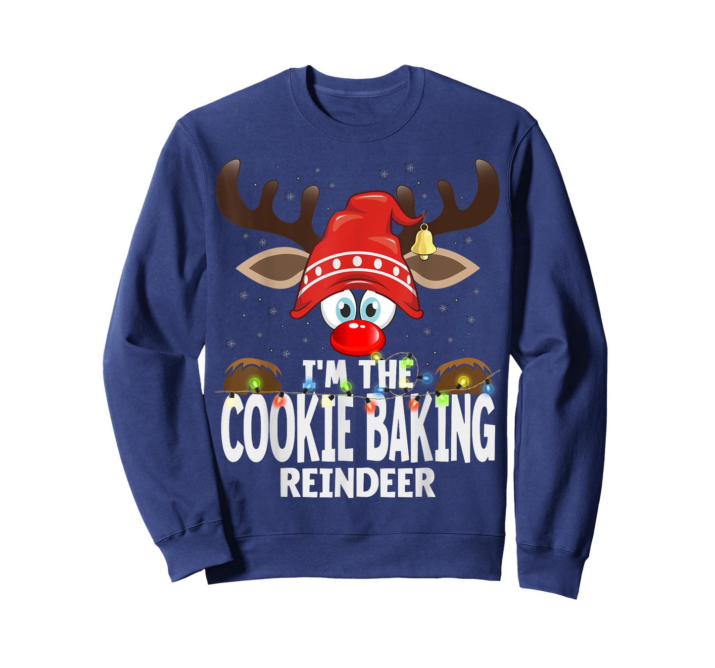 Christmas Matching I'm The Cookie Baking Reindeer T-Shirt