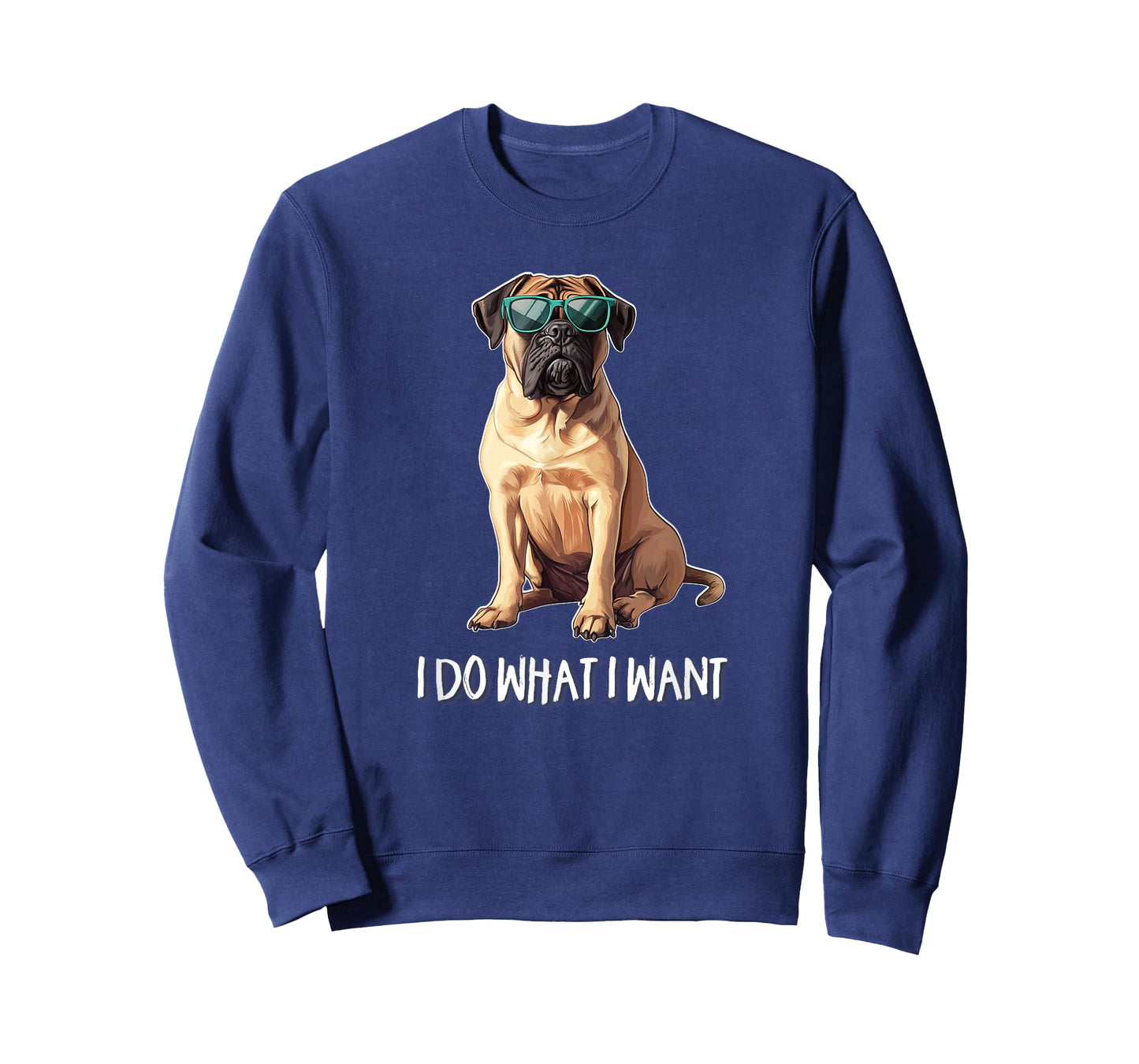 Mens Womens Kids I Do What I Want English Mastiff Lover T-Shirt