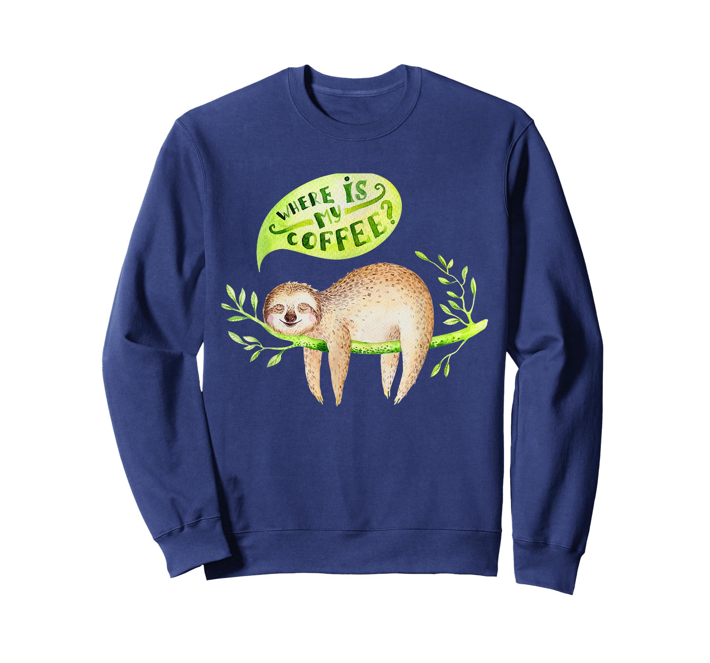 Cute Baby animals sloth nursery T-Shirt