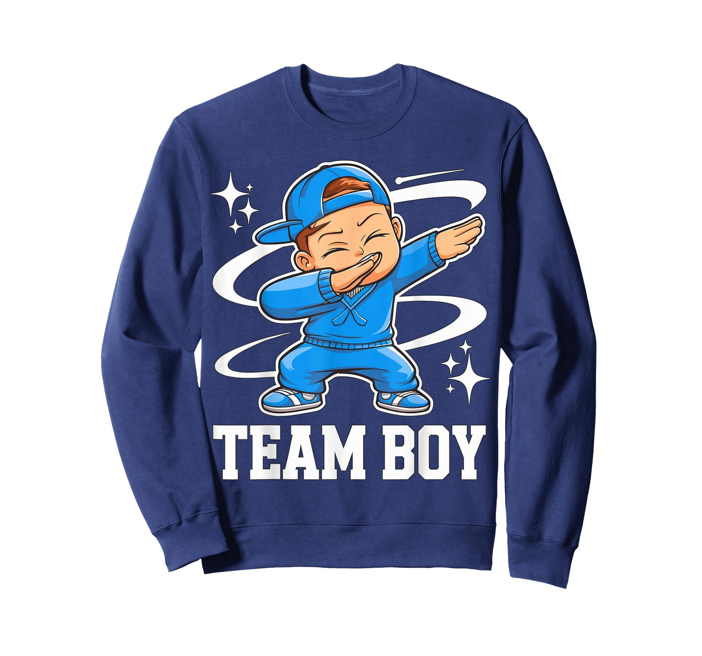 Team Boy Gender Reveal Party Baby Announcement T-Shirt