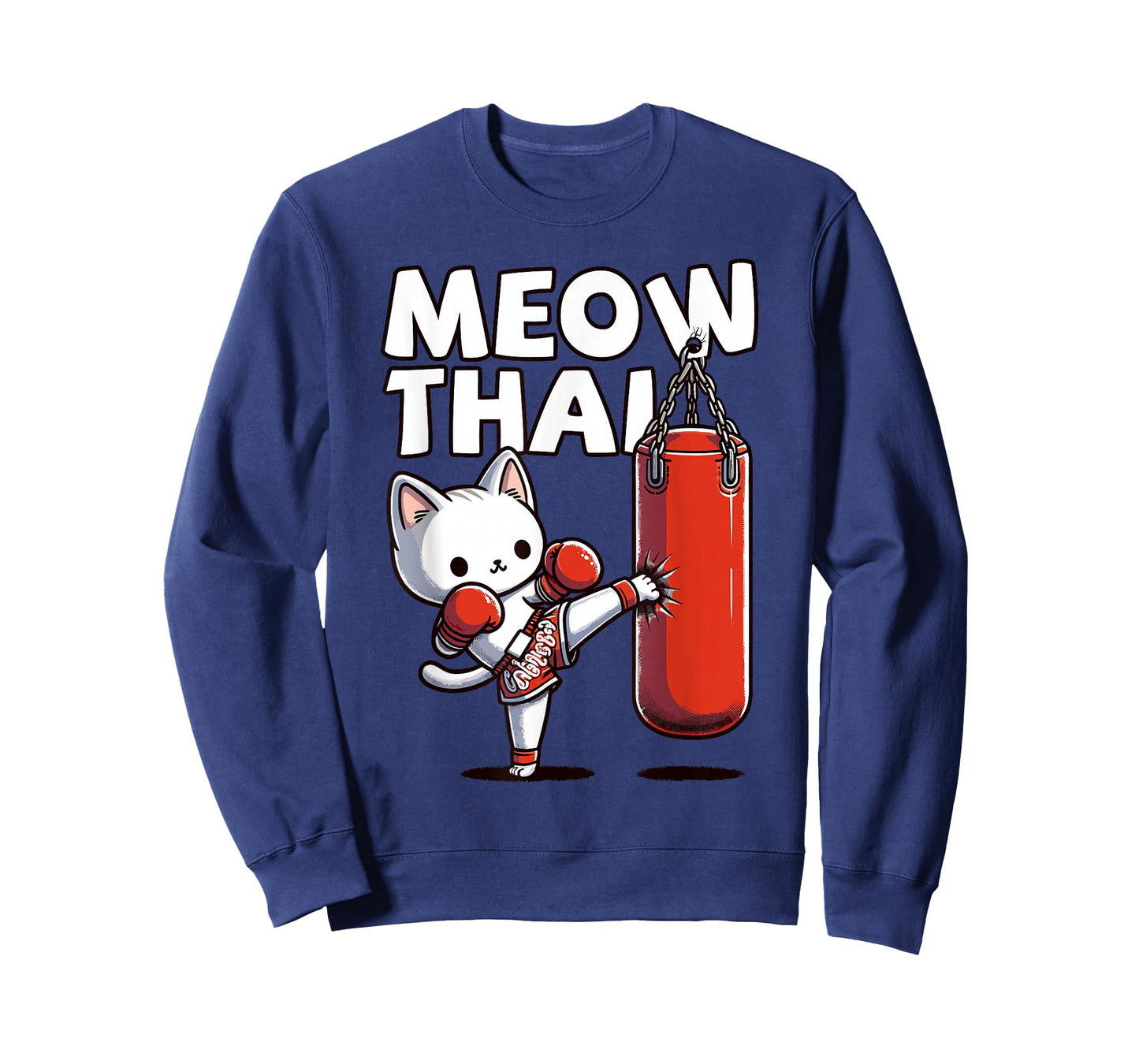 Muay Thai Cat, Meow Thai | Thai Boxing for Youth, Muay Thai T-Shirt