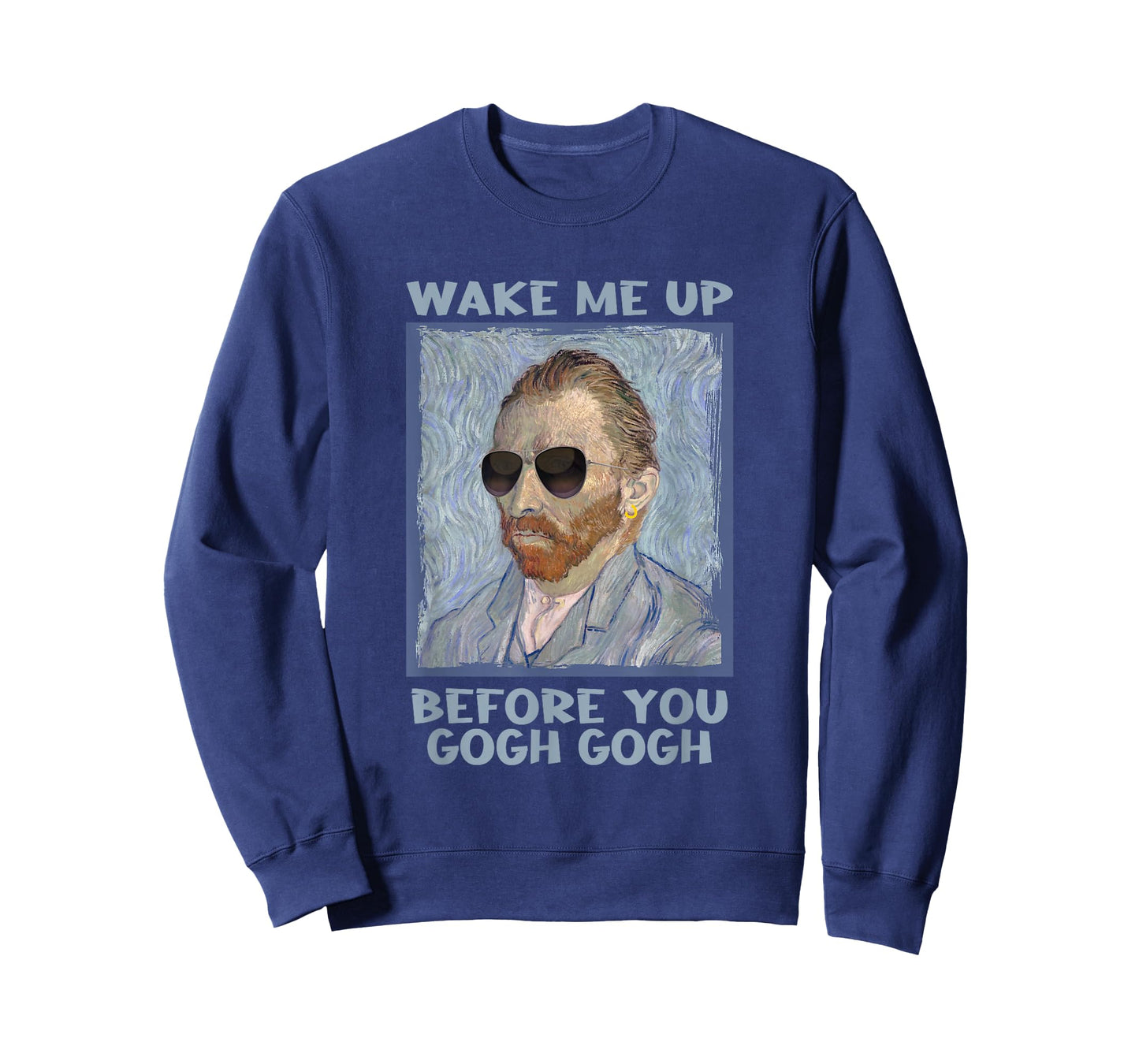 Artsy Van Gogh Meme for Men Design for Artists Men T-Shirt Small