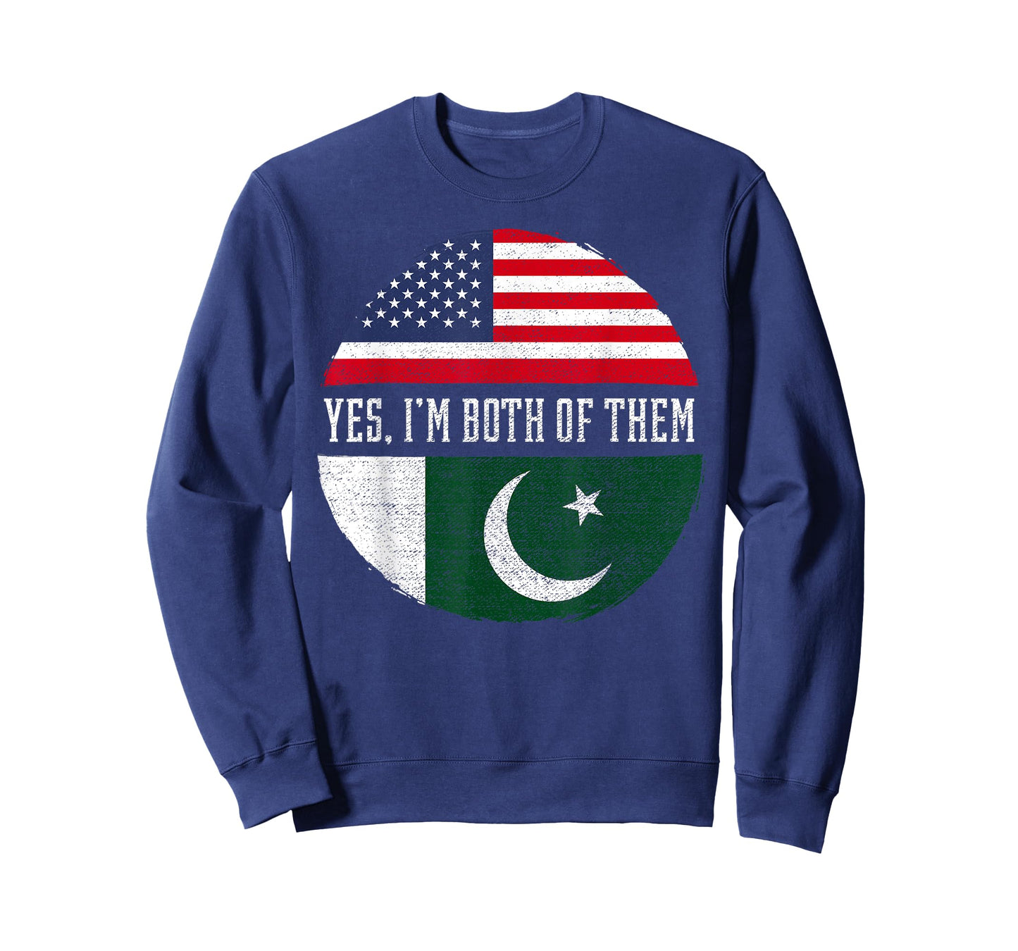 Half American Half Pakistani USA Flag Pakistan Heritage DNA Women Kids Men T-Shirt