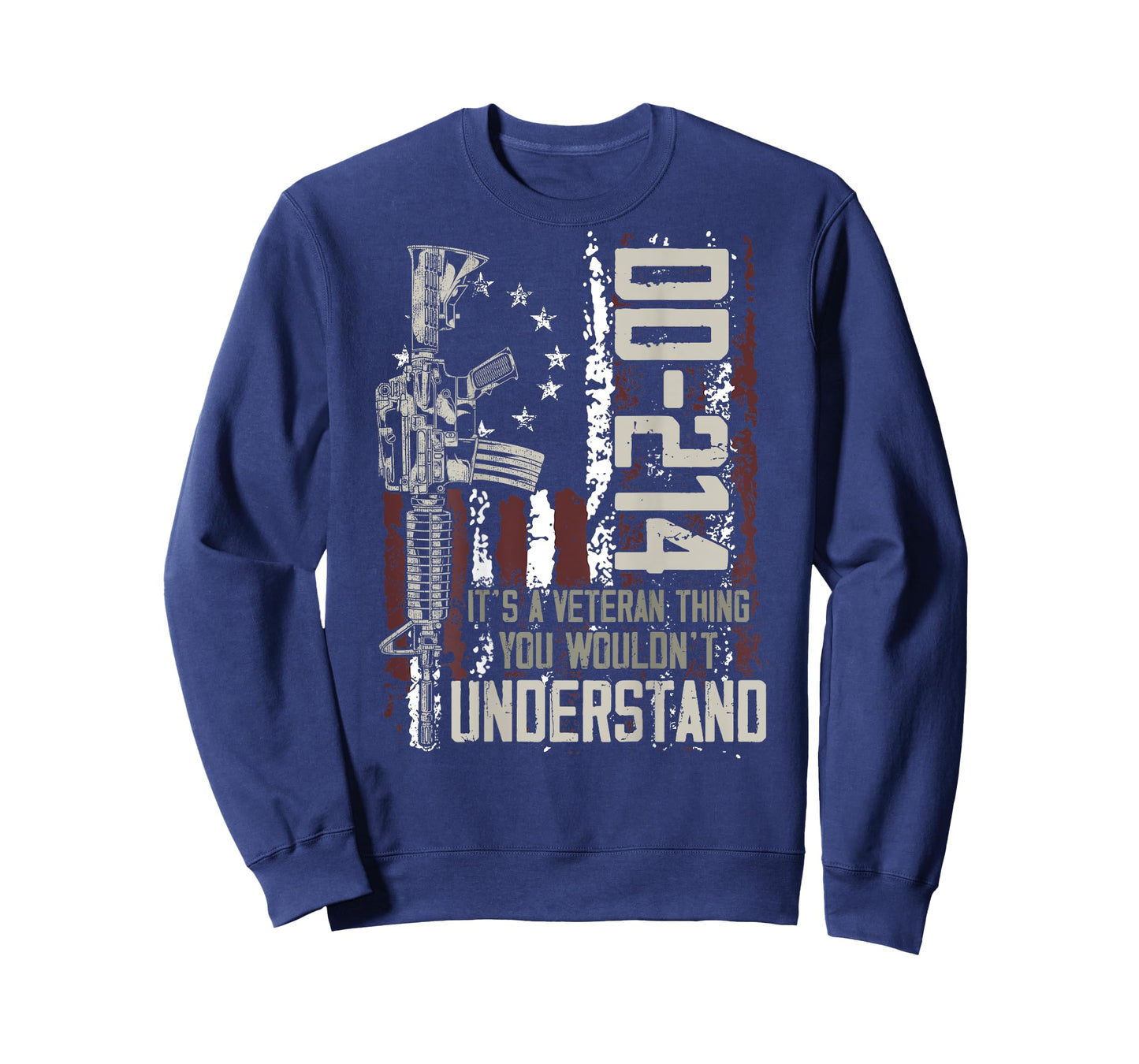 DD-214 It's A Veteran Thing You Wouldn't Understand on back T-Shirt