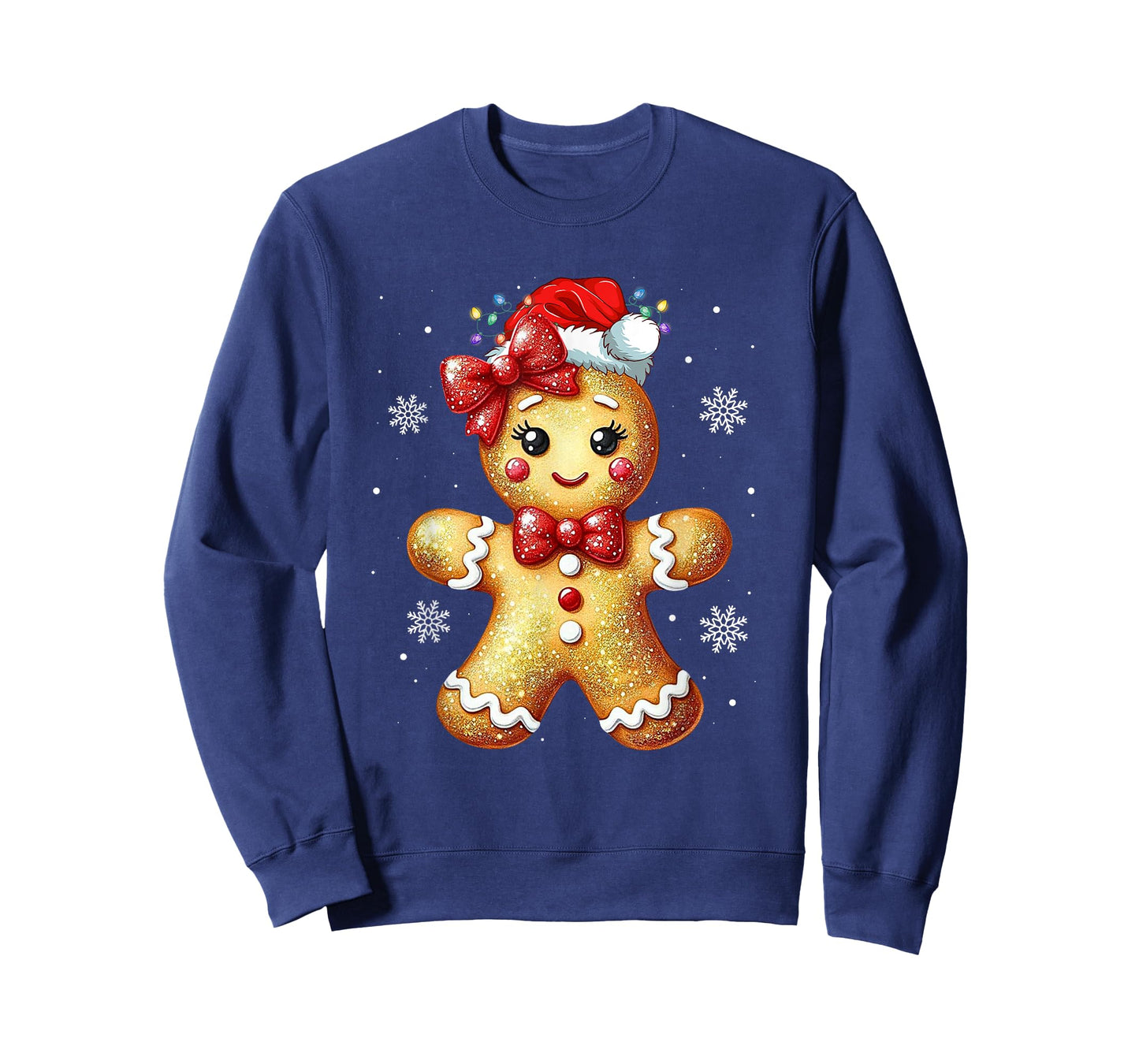 Cute Gingerbread Girl Christmas Cookie Baking Holiday Xmas T-Shirt