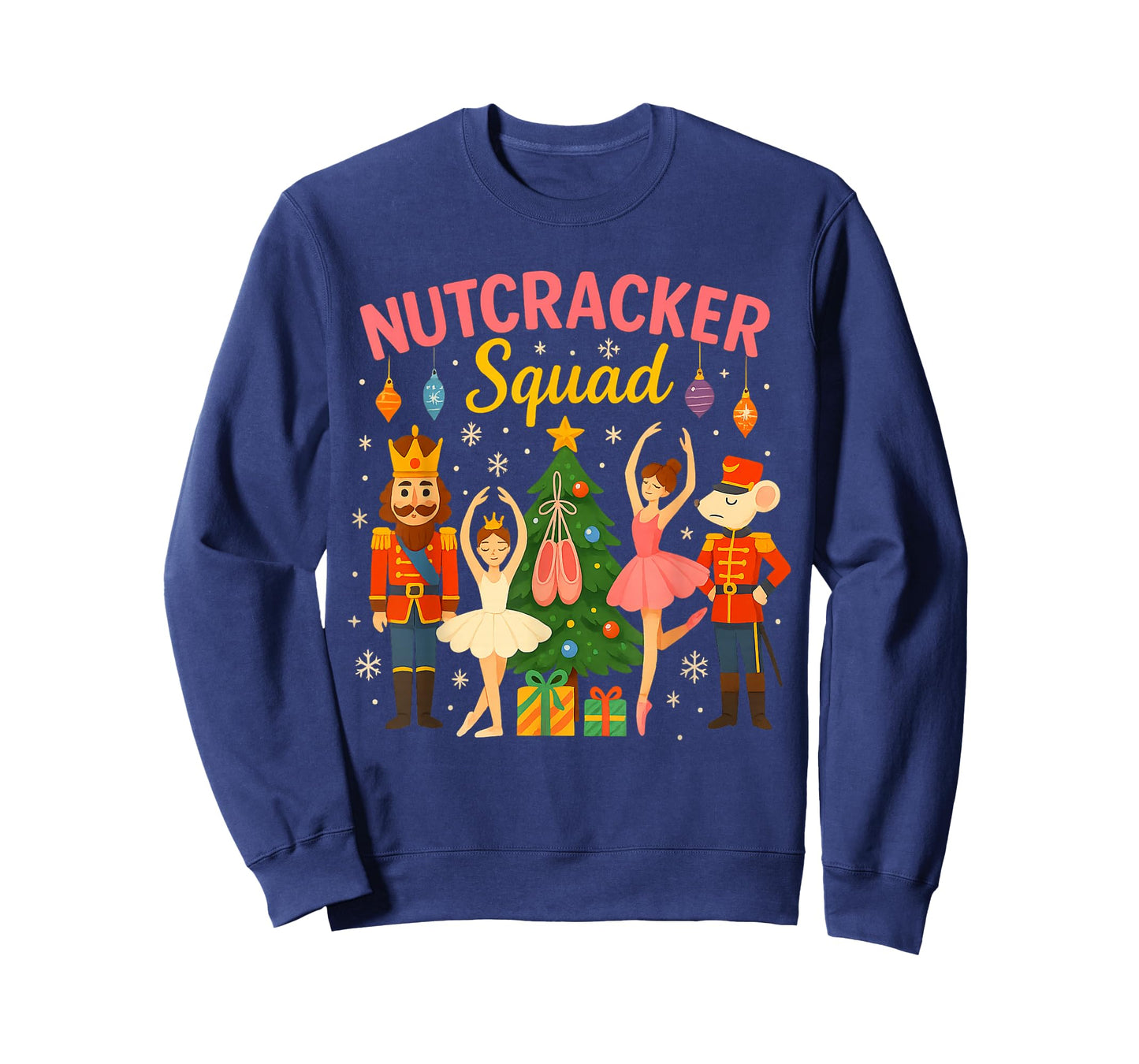 Ballet Nutcracker Squad Christmas Costume for Kids Women Men T-Shirt