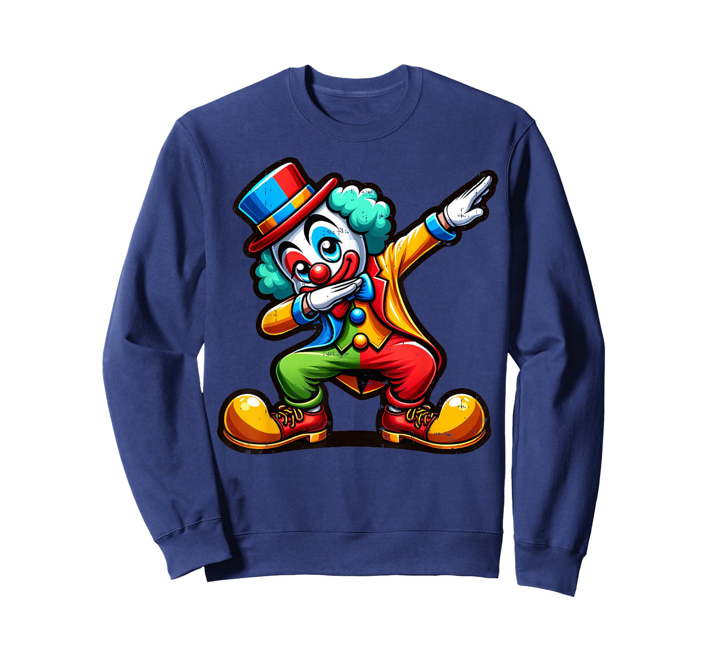 Clown Dabbing Funny Dancing Dab Boys Girls Kids T-Shirt