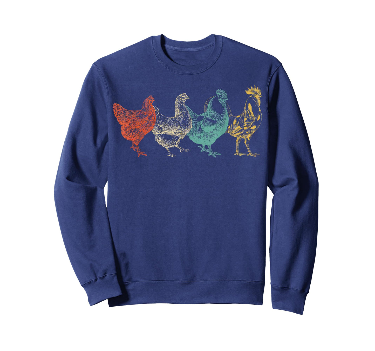 Chicken Retro Vintage Poultry Farmer Women Men Farm Lover T-Shirt
