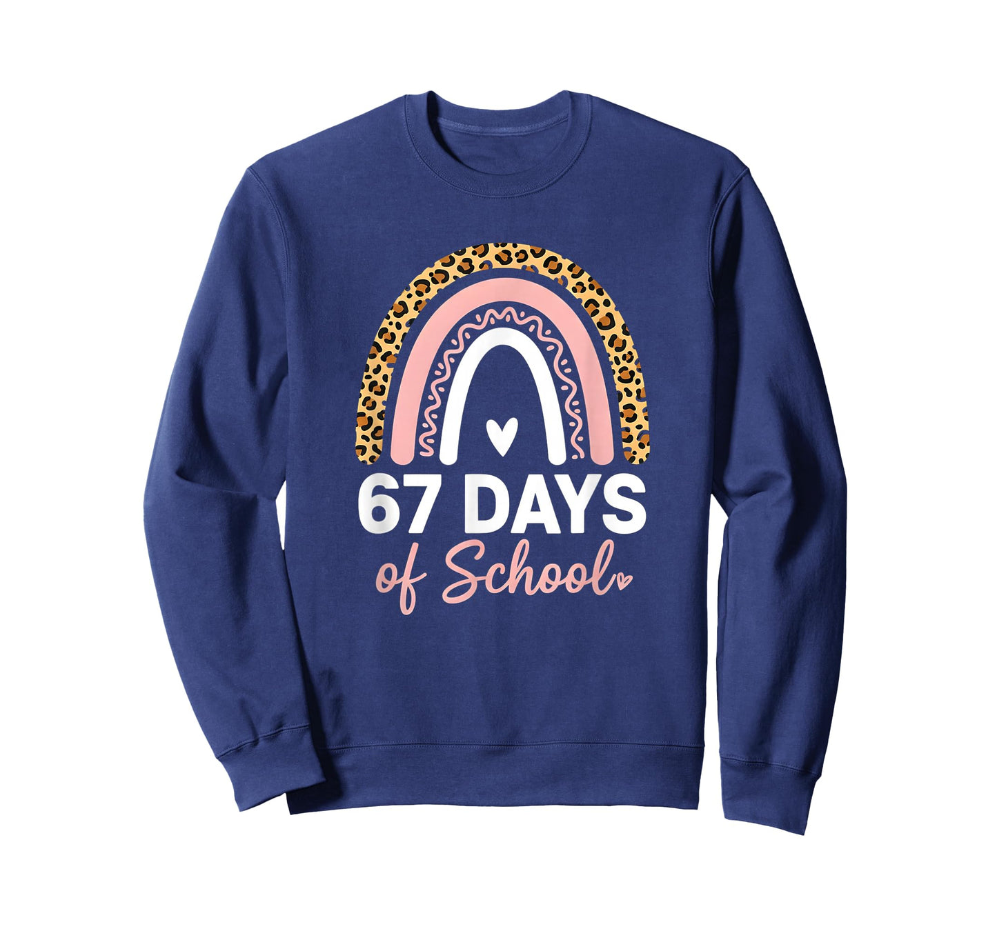 67 Days of School Rainbow Students 67 Meme Humor Funny 6 7 T-Shirt