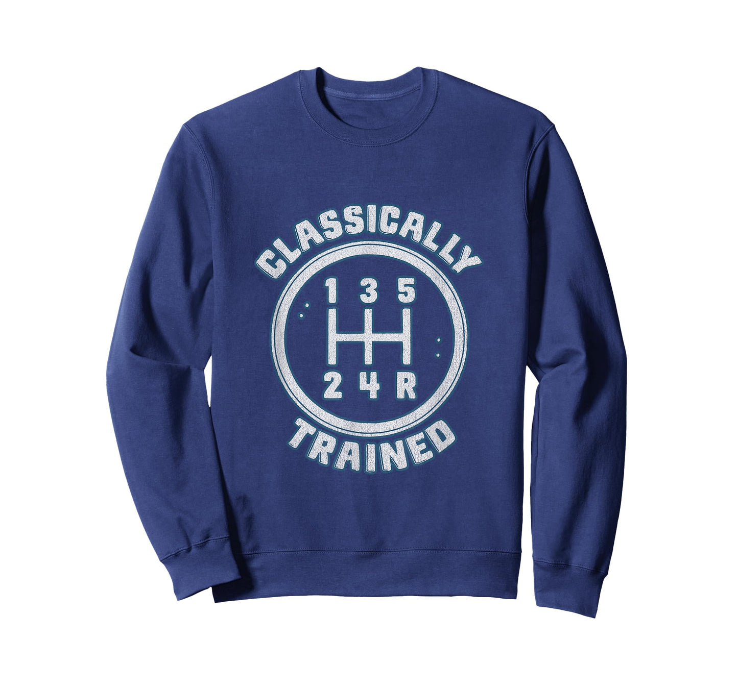 Automotive Classically Trained Manual Gear Shift Retro Car T-Shirt