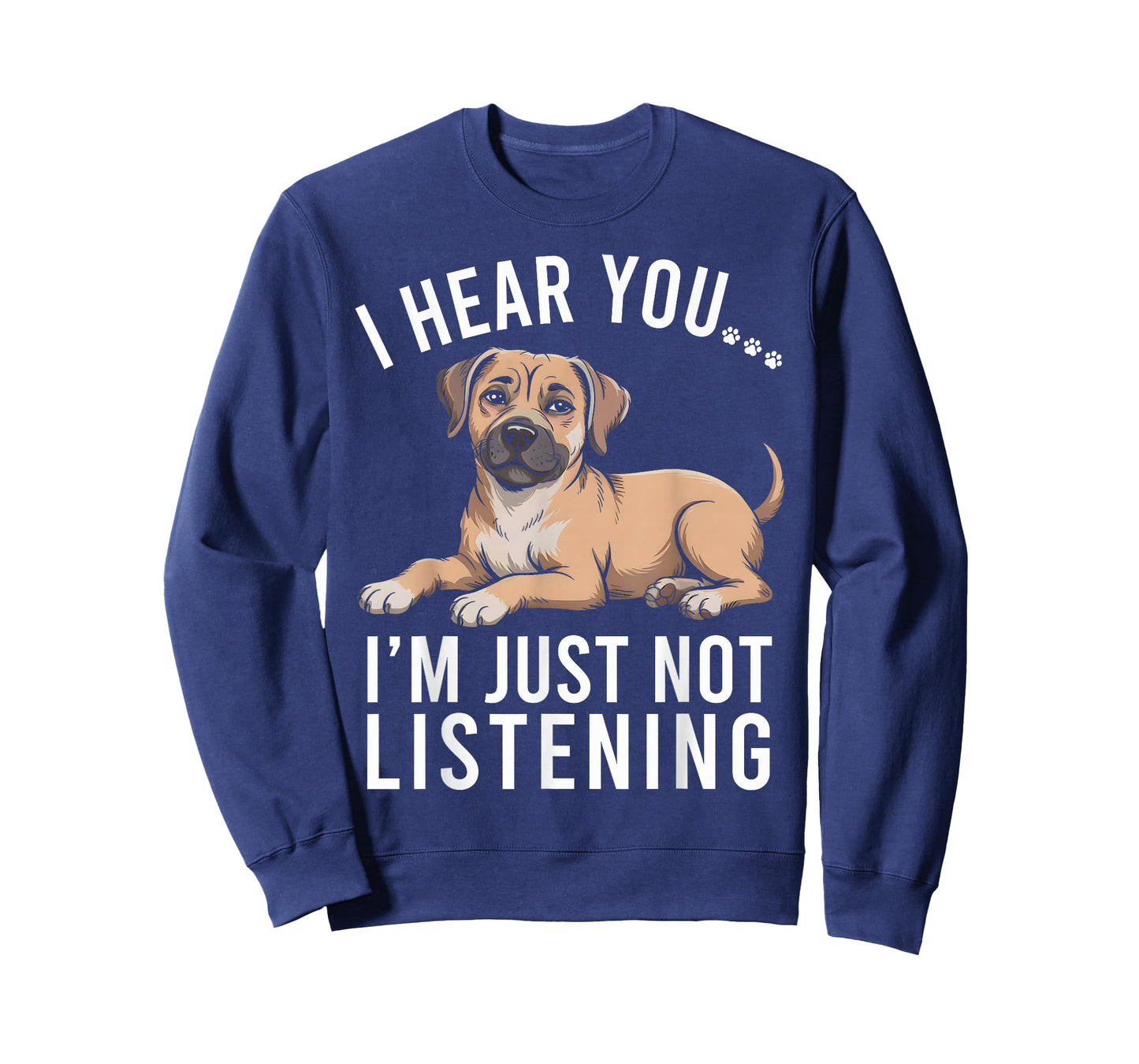 Funny Black Mouth Cur Dog I Hear You I'm Just Not Listening T-Shirt