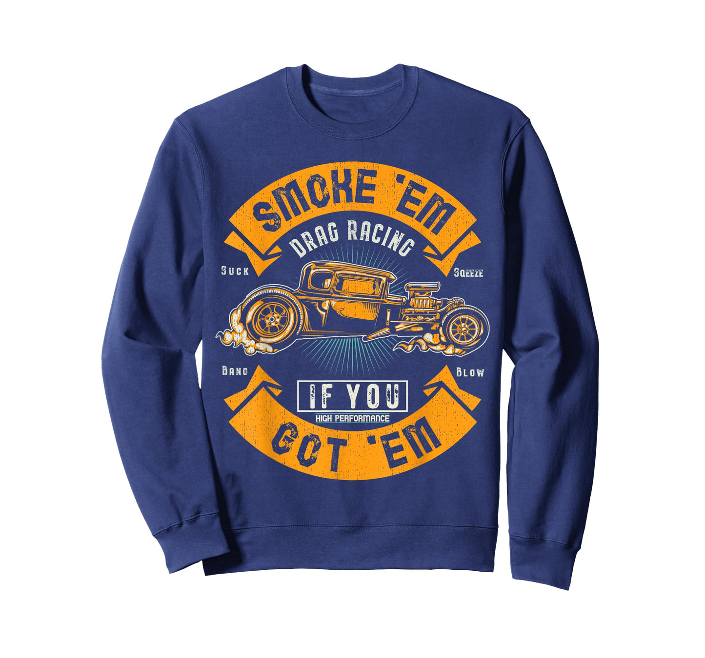 Drag Racing Car Tshirt Gift Men Old Guys Dad Father Grandpa T-Shirt