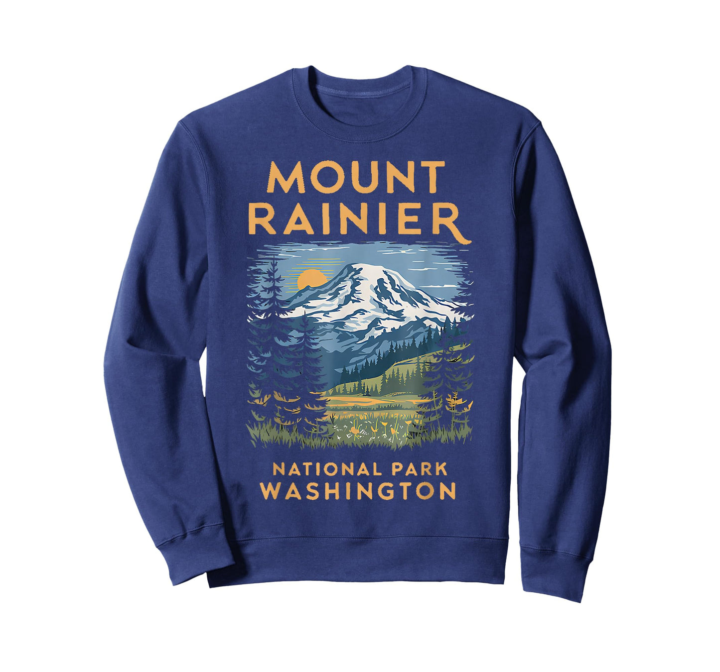 Stunning Mount Rainier National Park Scenic Washington T-Shirt