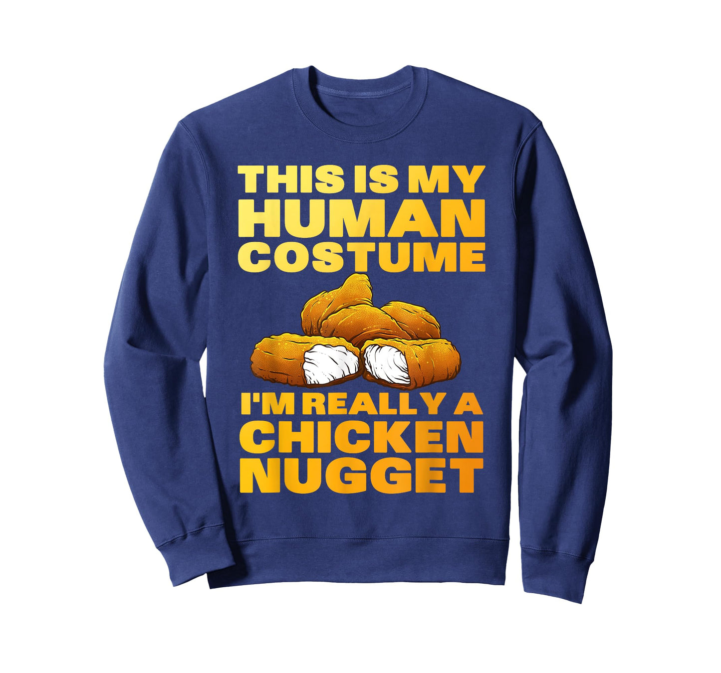 Chicken Nugget Art for Men Women Kids Chicken Nugget Costume T-Shirt