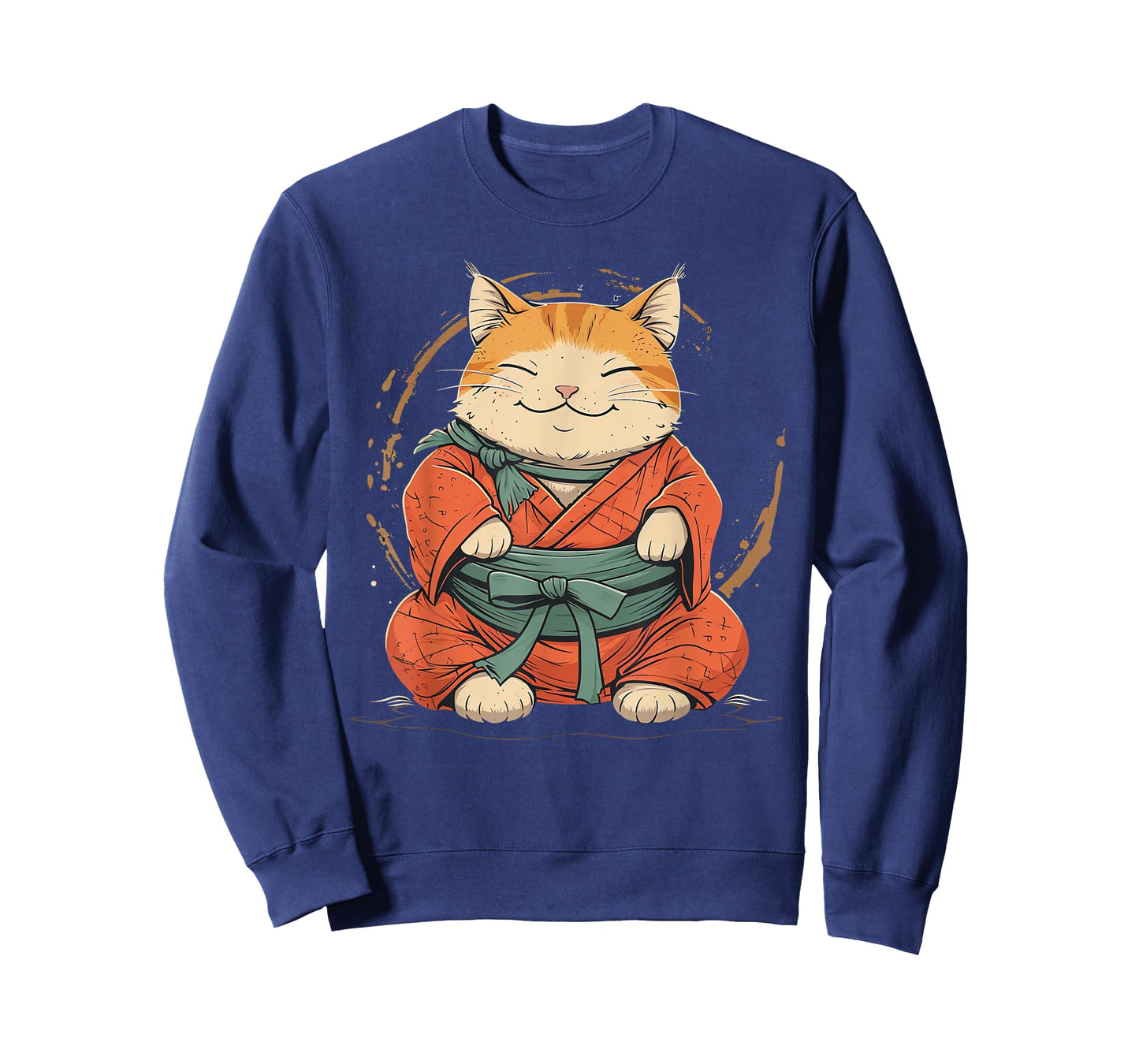 Sumo wrestler Cat on Sumo Wrestling T-Shirt