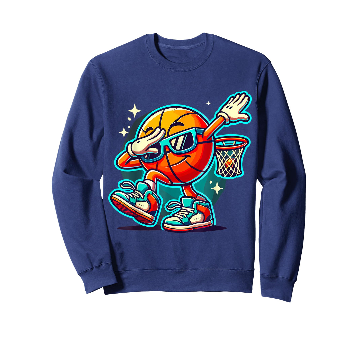 Dabbing Basketball with Sunglasses T-Shirt
