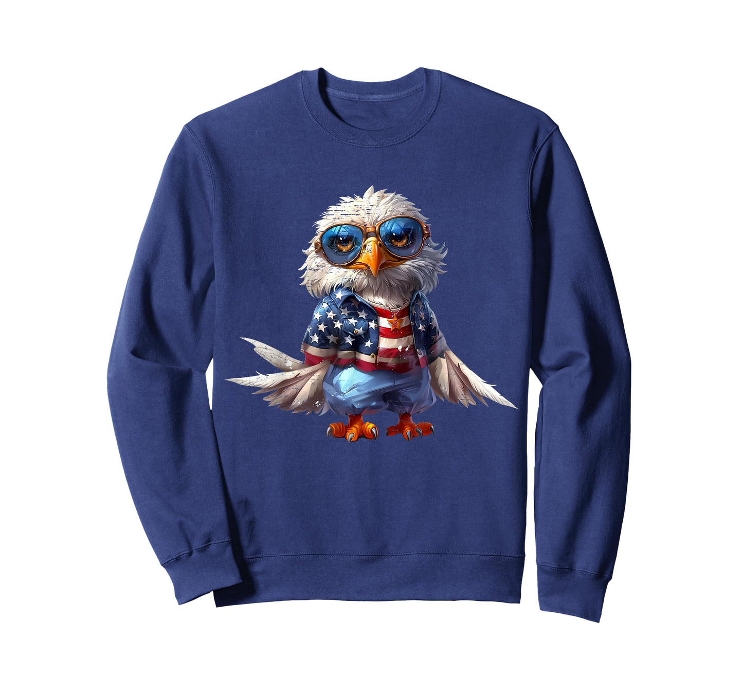 Eagle Patriotic USA American Flag 4th of July Kids boys girl T-Shirt