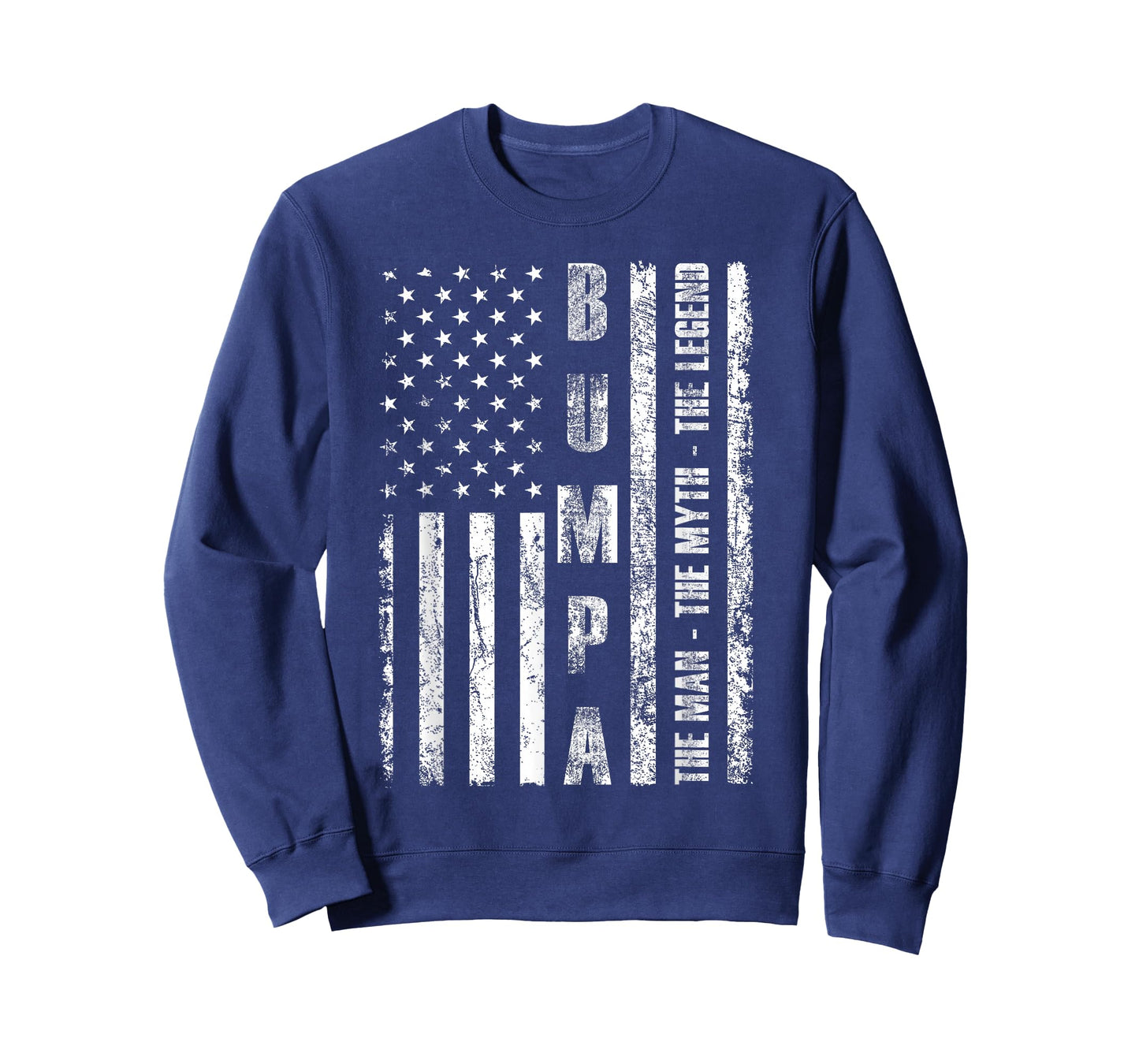 Bumpa The Man The Myth The Legend US Flag Tshirt T-Shirt