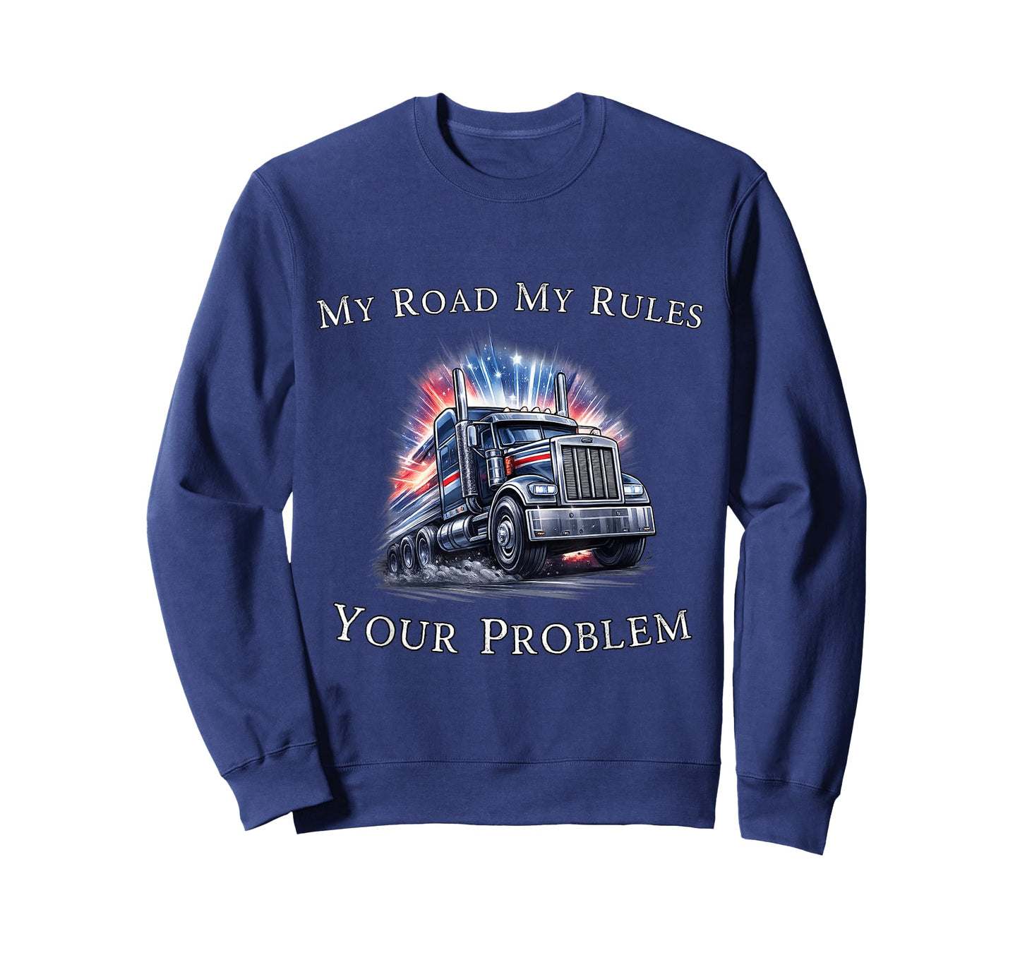 Trucker American Flag Truck Driver T-Shirt