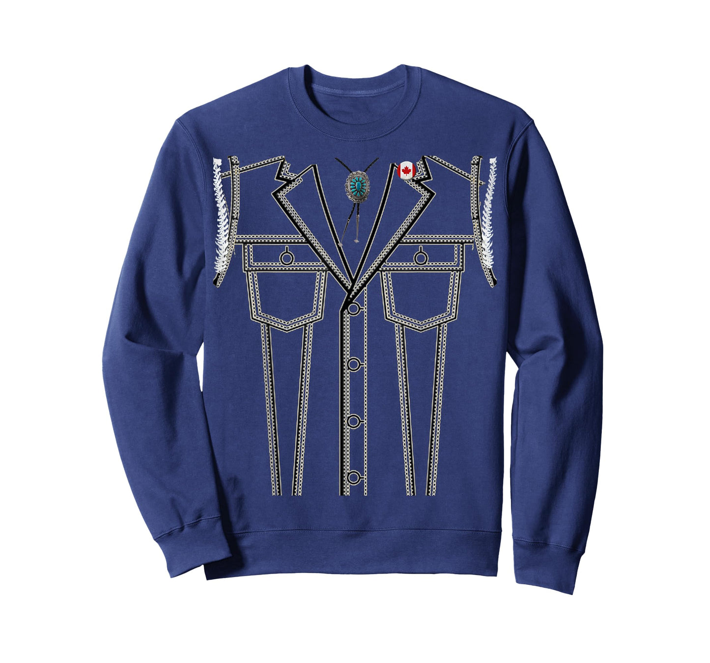 Canadian Tuxedo T Shirt - Novelty Denim Tux T-Shirt