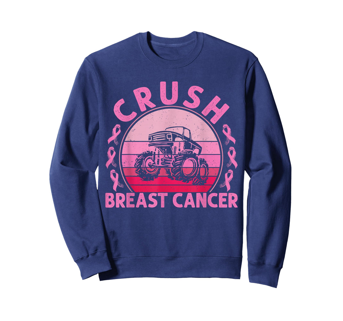 Crush Breast Cancer Awareness Women Men Boys T-Shirt