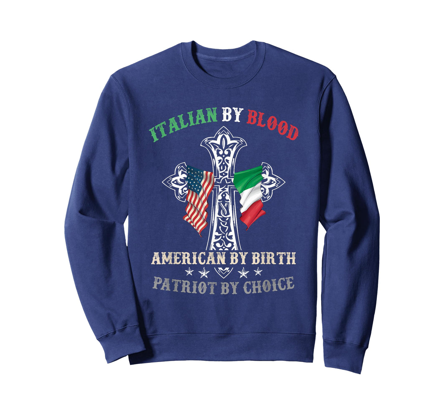 Italian by Blood American by Birth Patriot by Choice Cool T-Shirt