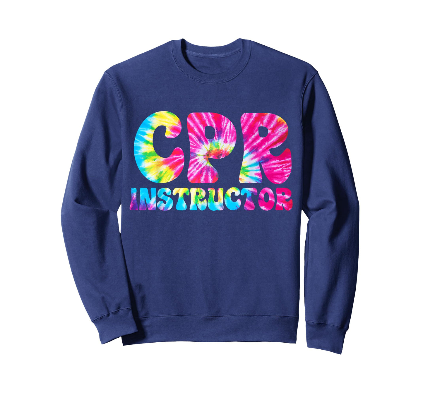 CPR Instructor Tie Dye Training and Teaching EMS Ambulance T-Shirt