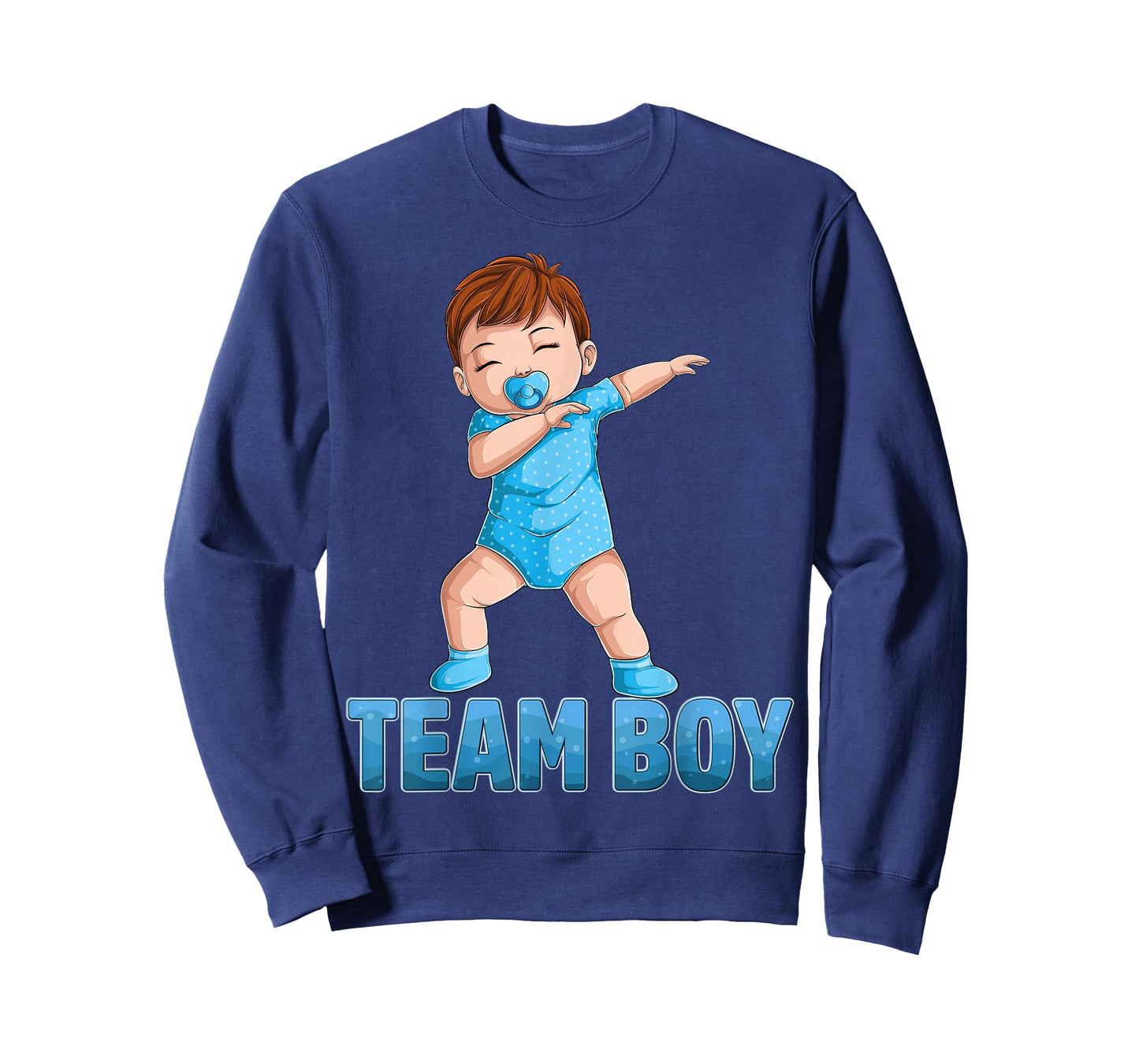 Gender Reveal Party Team Boy Baby Announcement Women Men T-Shirt Small