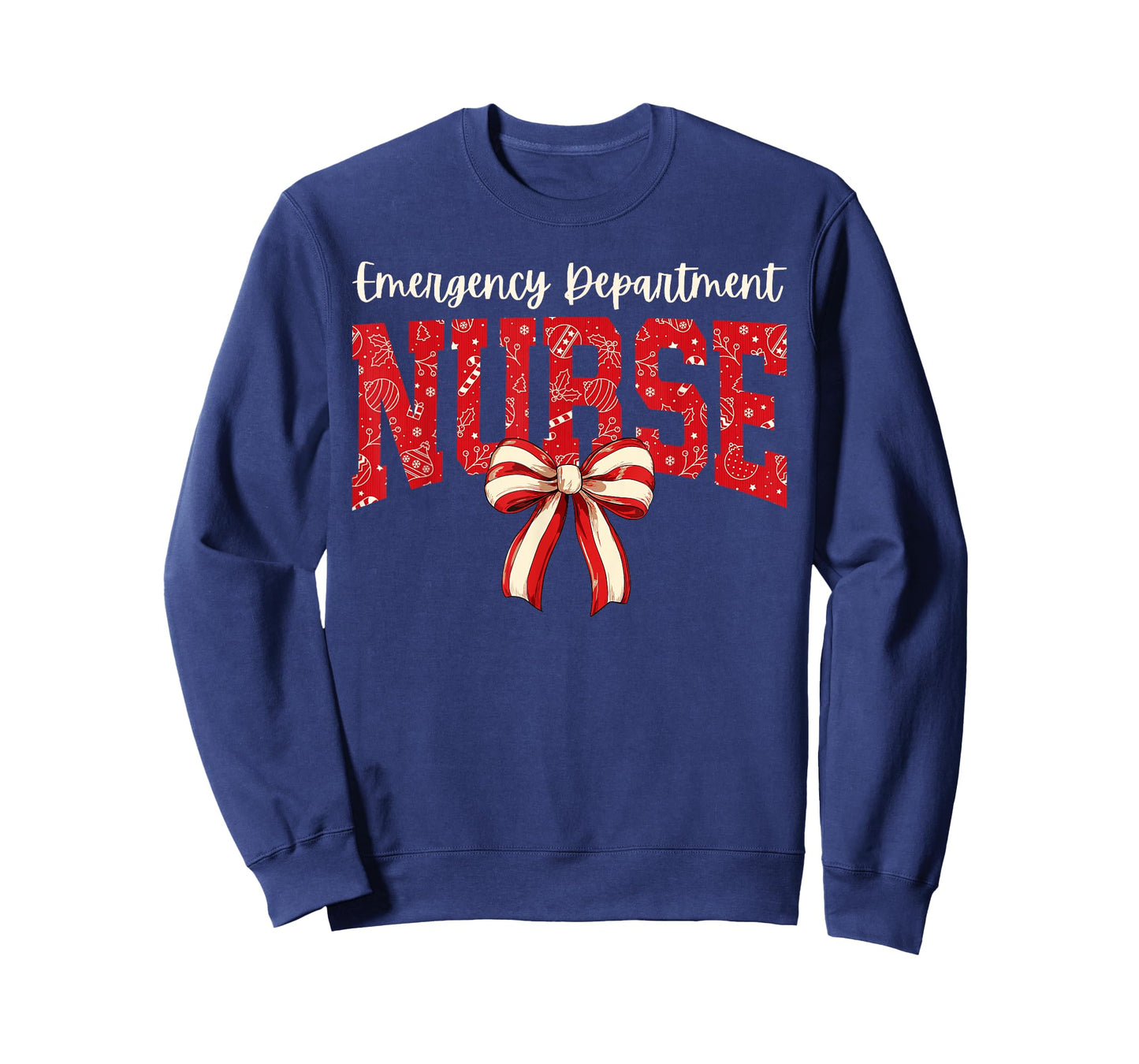 Christmas Emergency Room ER RN Nurse Department T-Shirt
