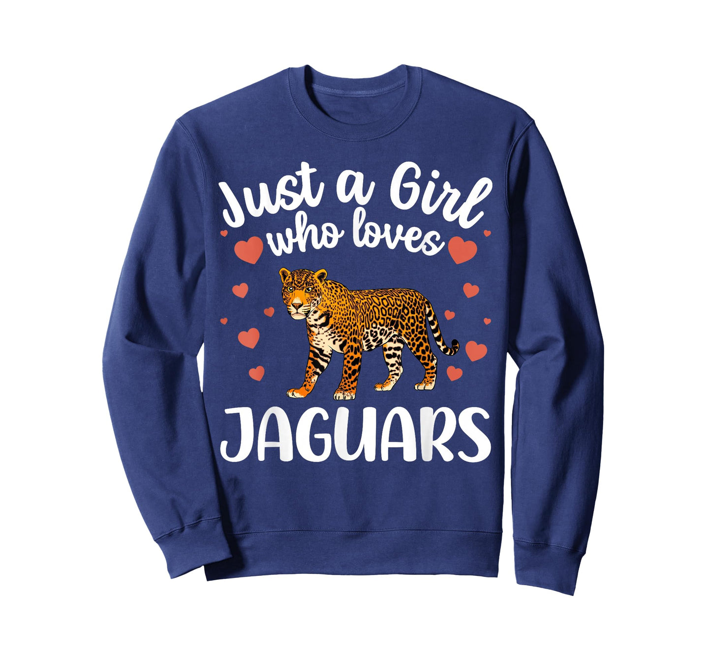 Funny Jaguar Art for Girls Women Kids Large Cat Jaguar Lover T-Shirt