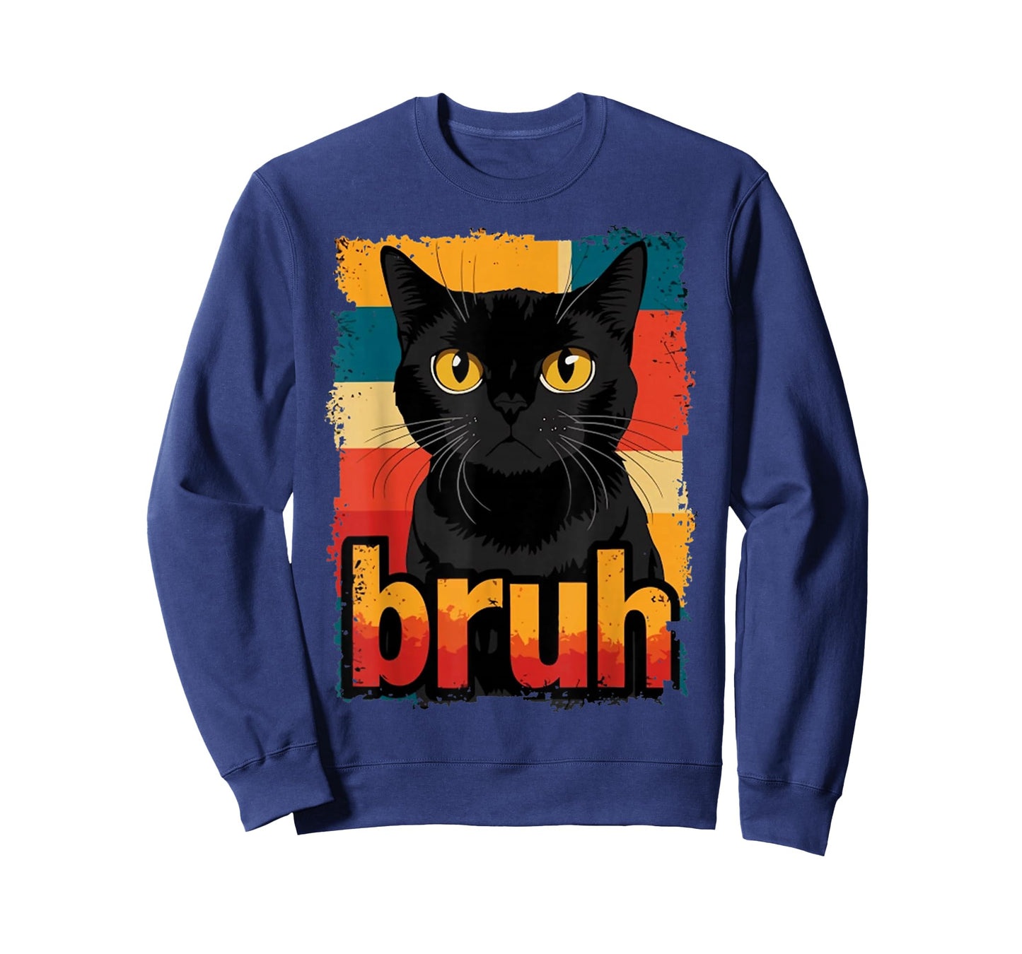 Funny Cat Bruh For Teens Boys Girls Men Women Meme Graphic T-Shirt