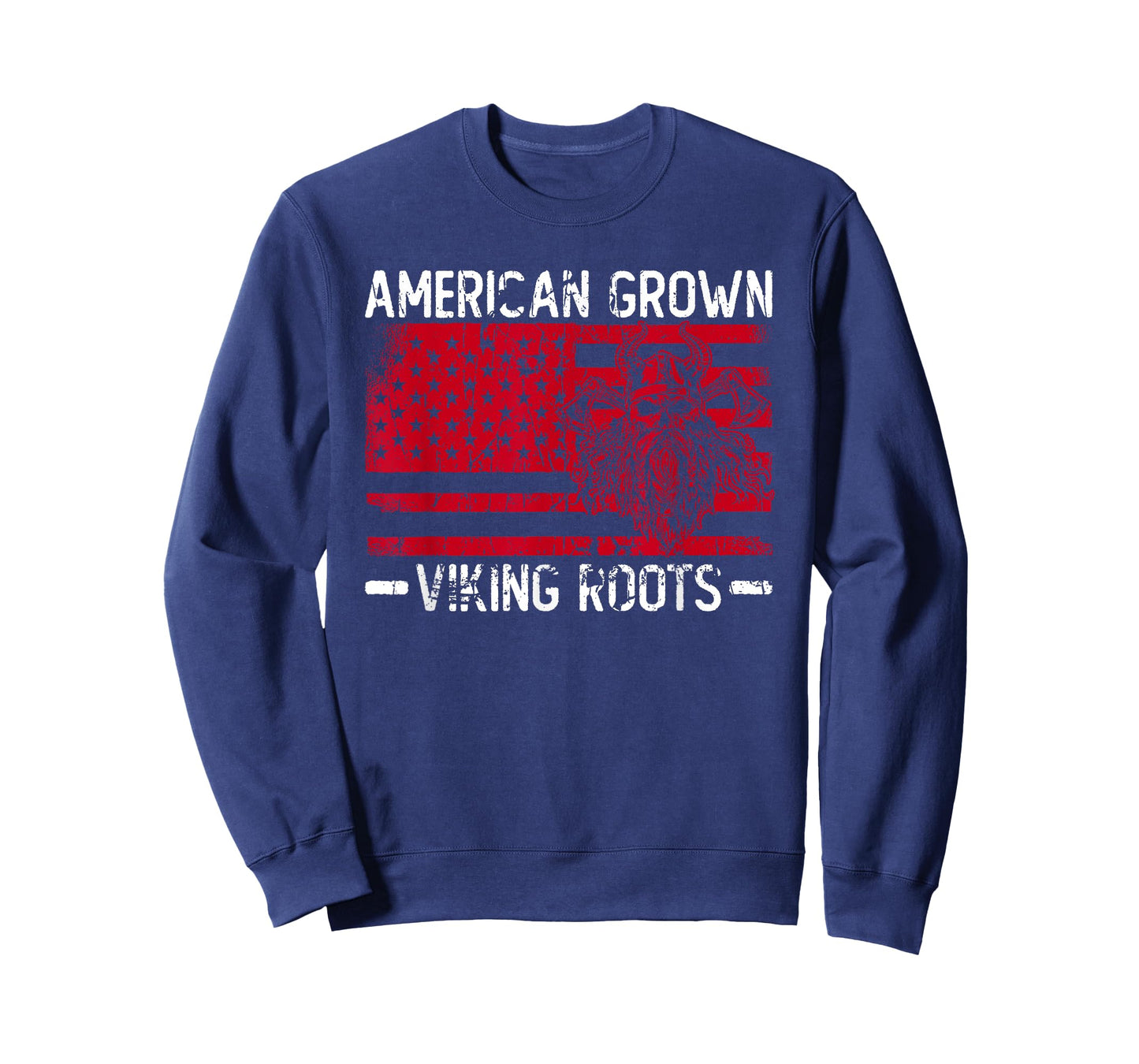 American Grown, Viking Roots - Norse Mythology Viking Nordic T-Shirt