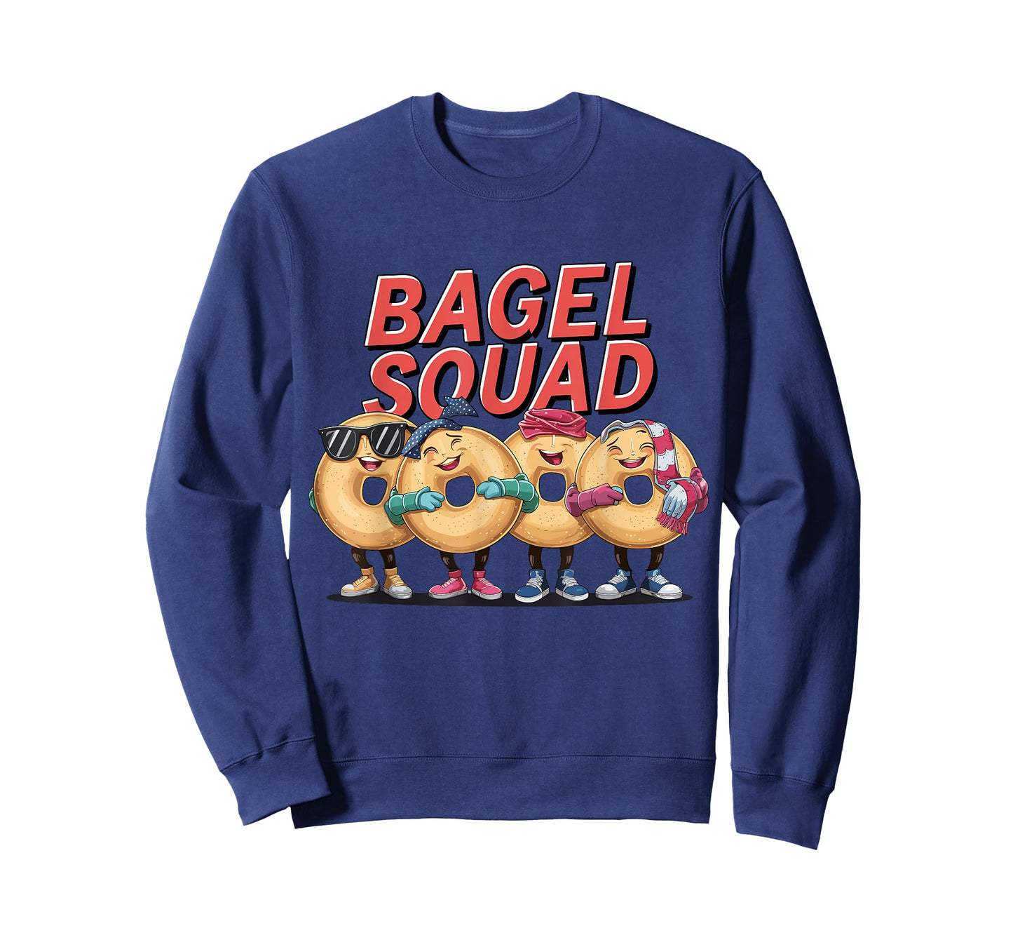 Bagel Squad Shirt for Bagel Lover | Jewish Food Bagel T-Shirt