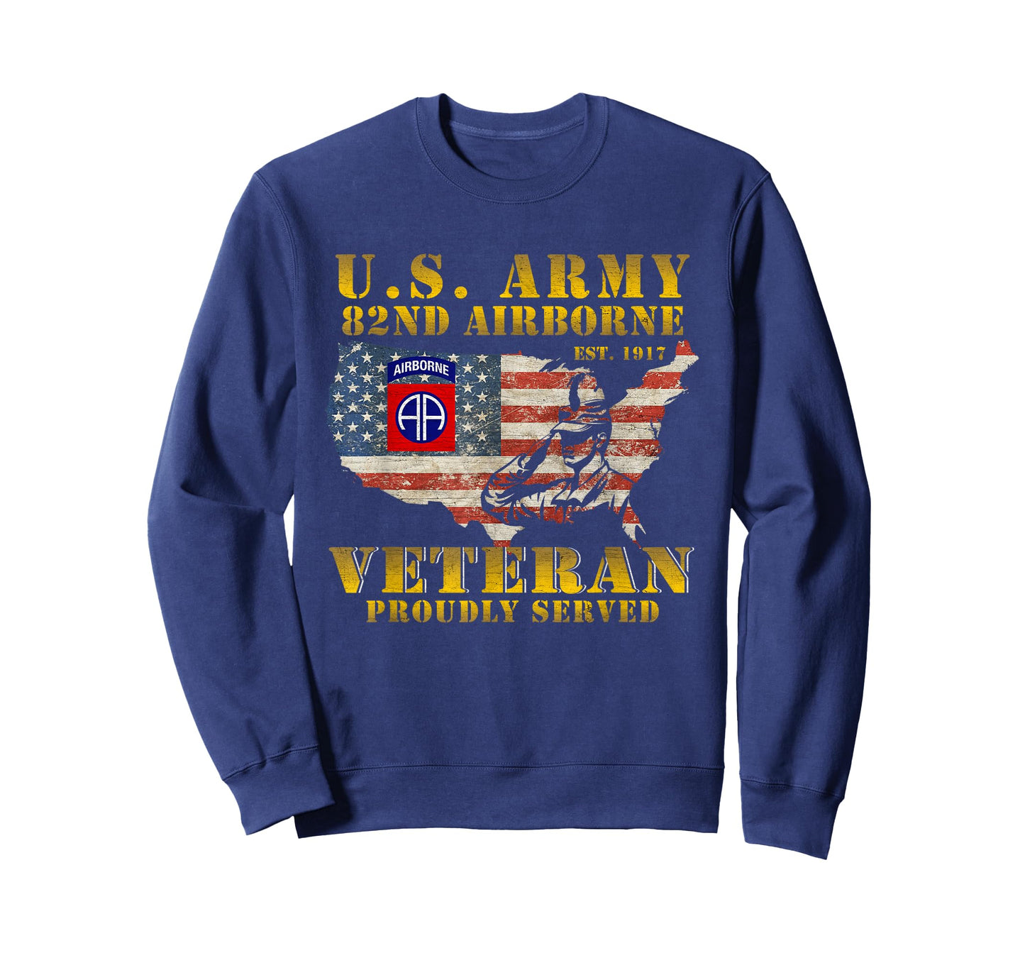 82nd Airborne Division Death From Above Fort Bragg Veteran T-Shirt