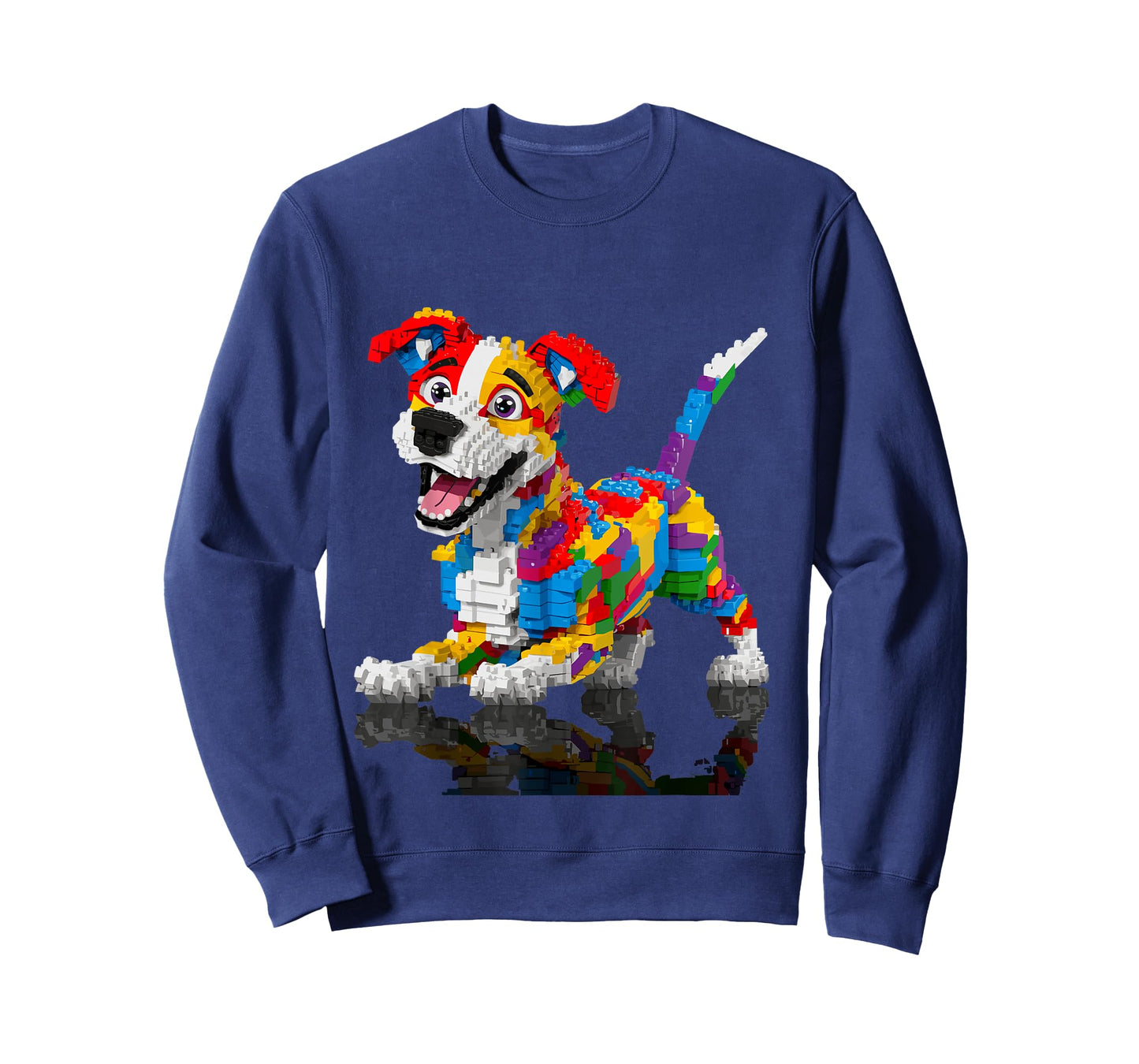 Master Builder Kids Building Blocks Dog Brick Builder T-Shirt