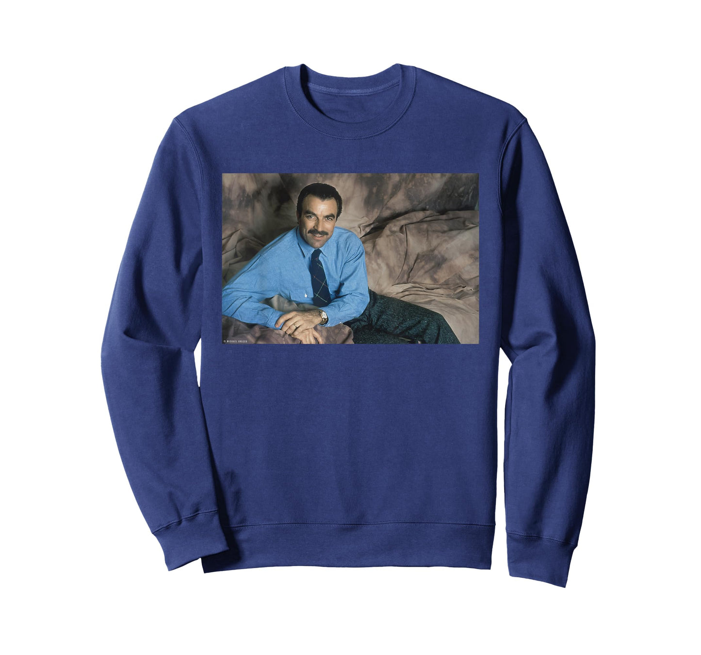 Tom Selleck Magnum P.I. Actor By Michael Grecco T-Shirt