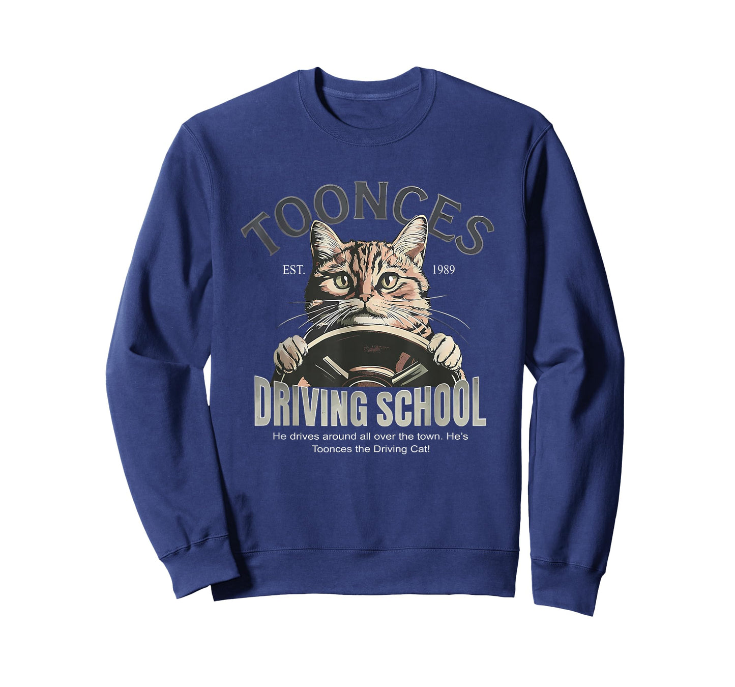 Toonces Driving School Est. 1989 - The Driving Cat T-Shirt